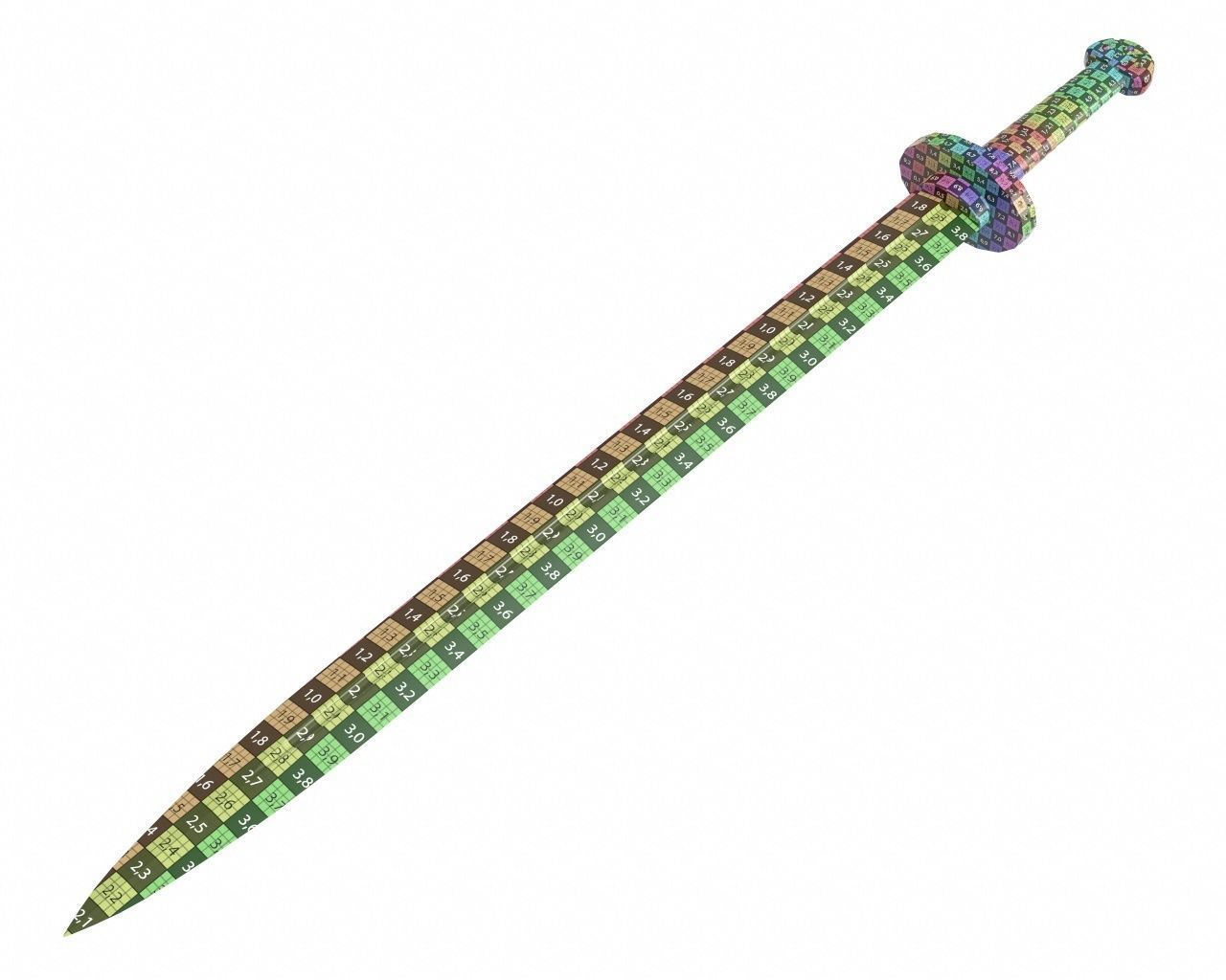 Sword 01 3D model_10