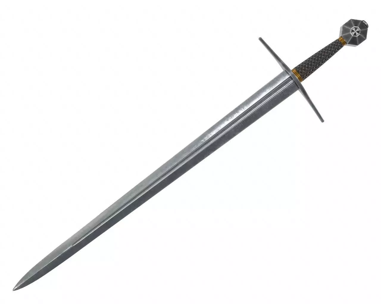 Sword 02 3D model_0