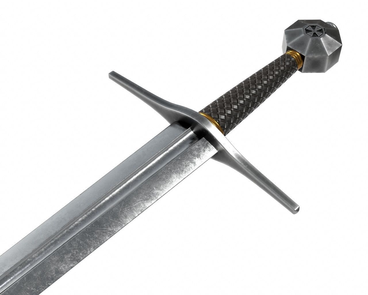 Sword 02 3D model_3