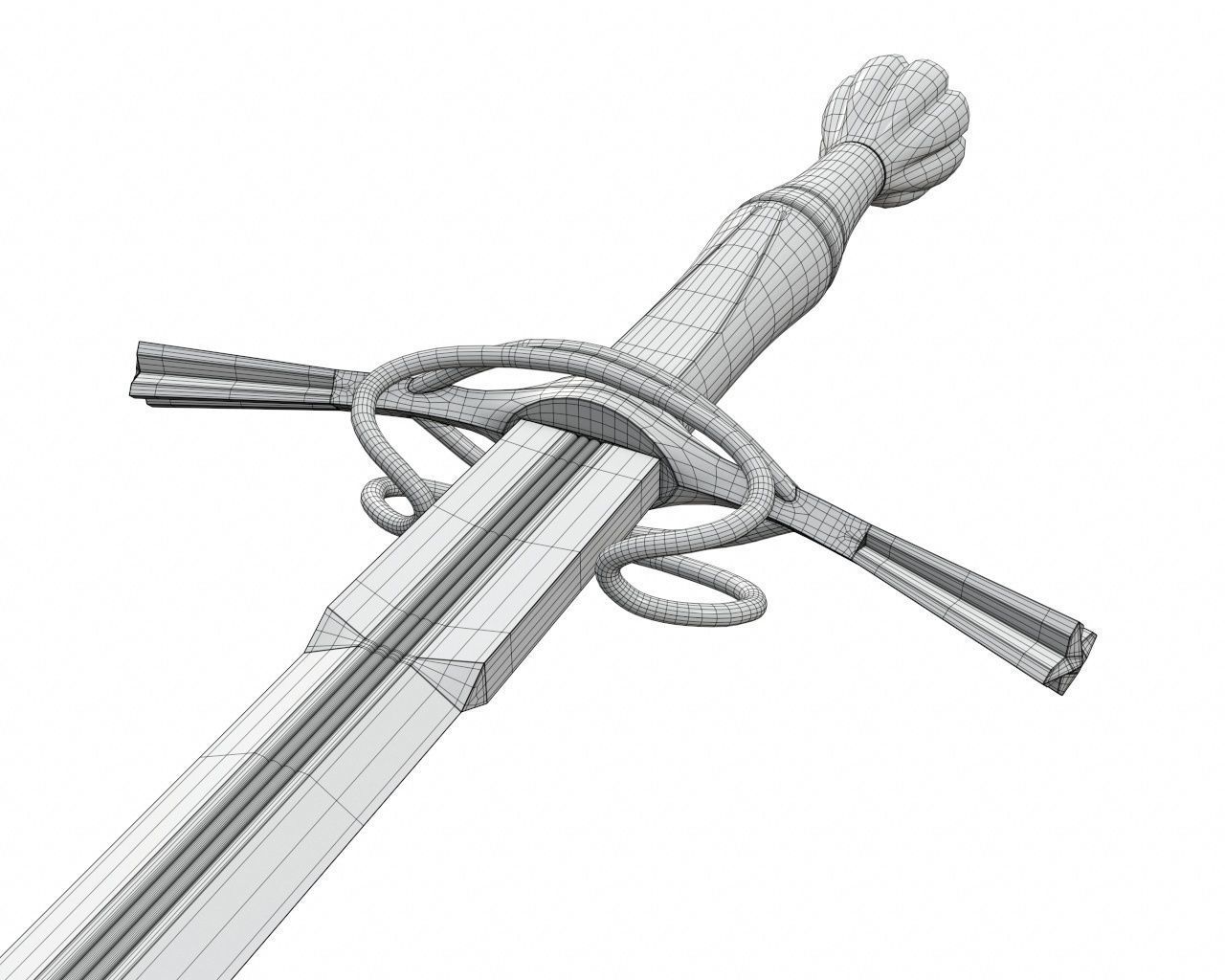 Sword 09 3D model_8