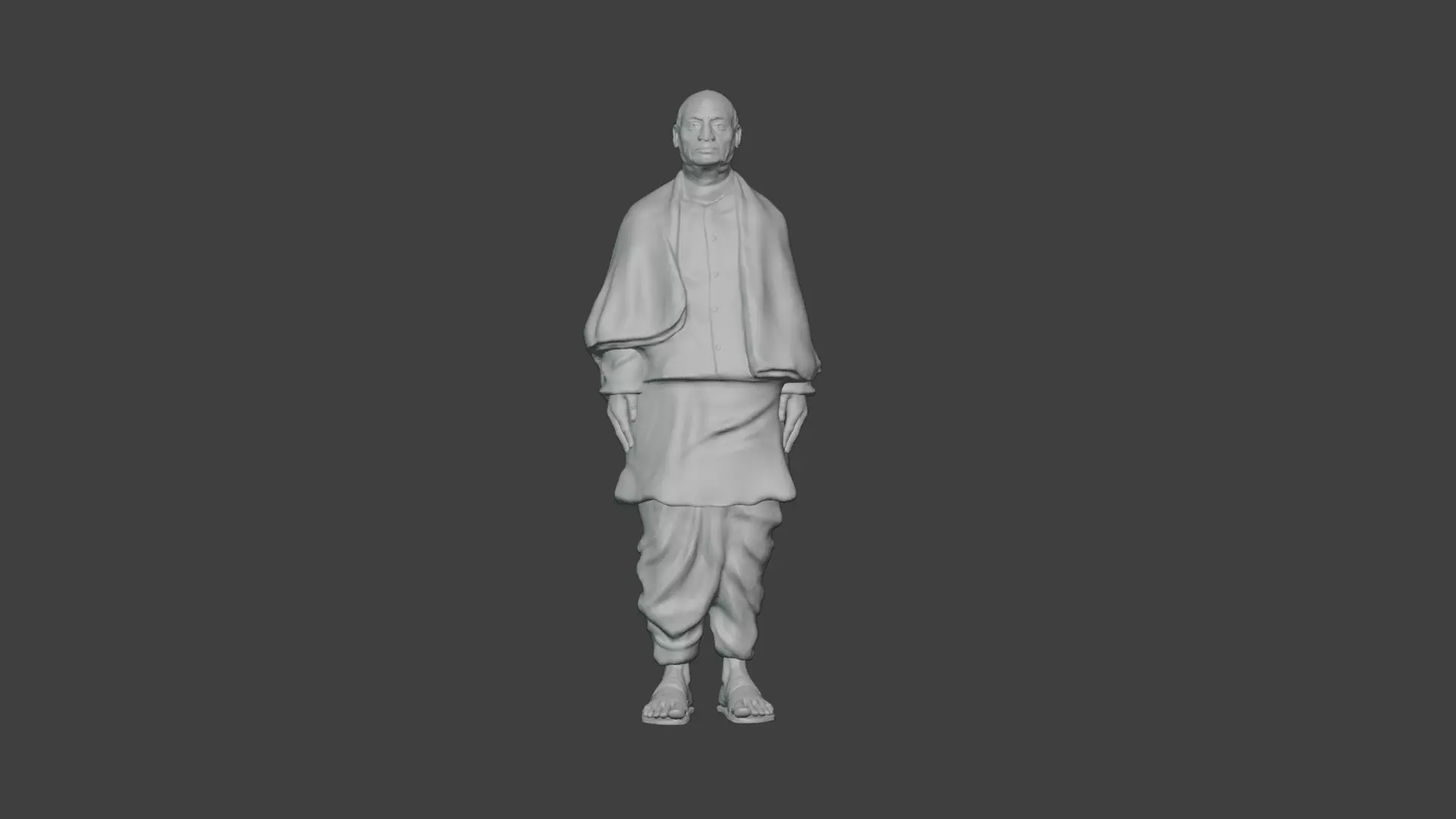Statue of Unity Sardar Vallabhbhai PatelL 3D print model_0