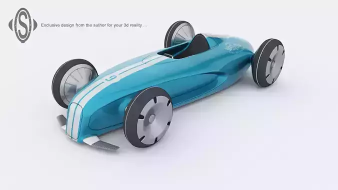 RACER 9 toy racing car