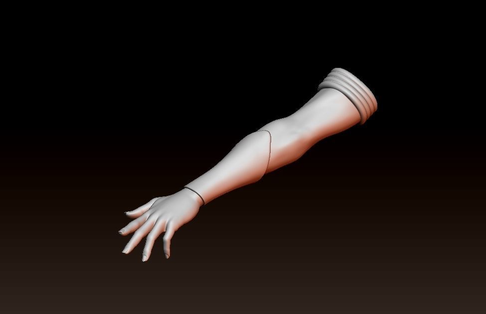 X-men Storm 3D print model_9