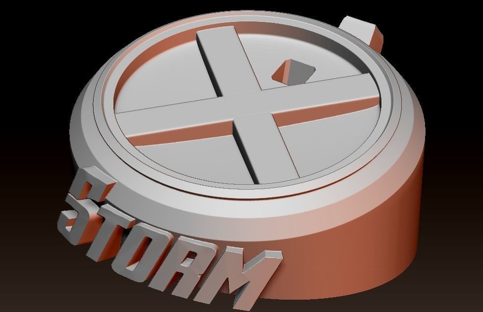 X-men Storm 3D print model_4