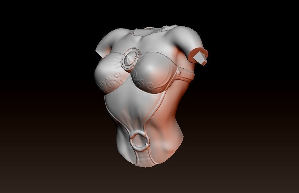 X-men Storm 3D print model_17