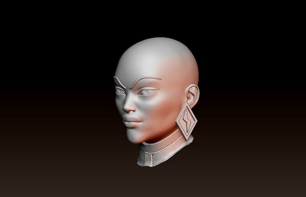 X-men Storm 3D print model_14