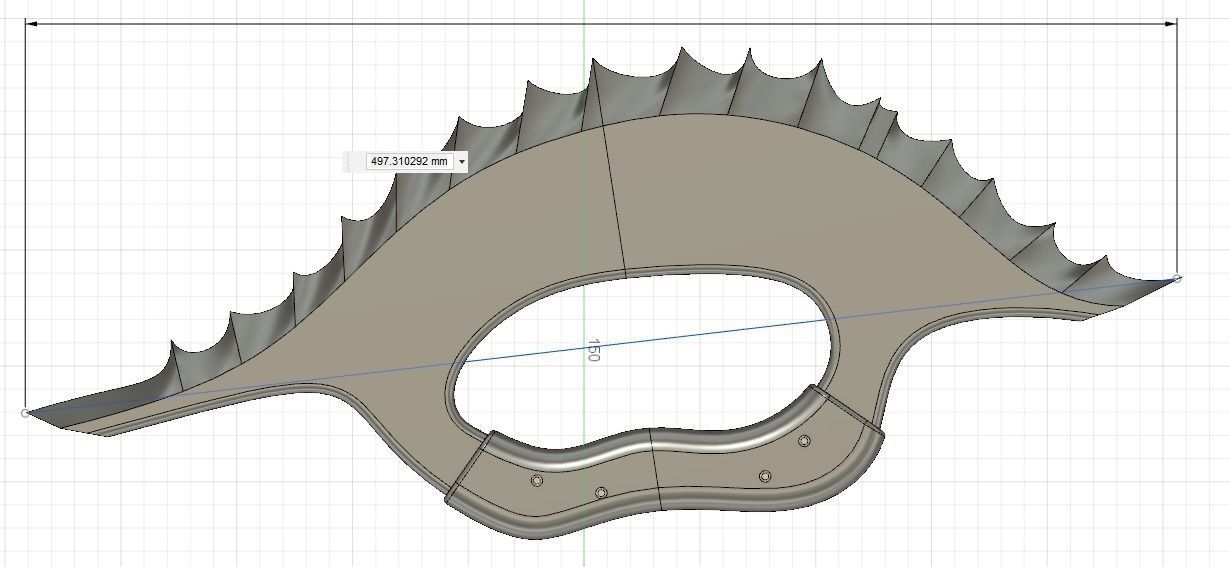 Andorian Dulling blades Star Trek  3D print model_5