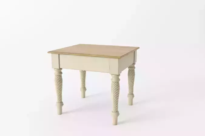 Wilshire Antique Wood End Table
