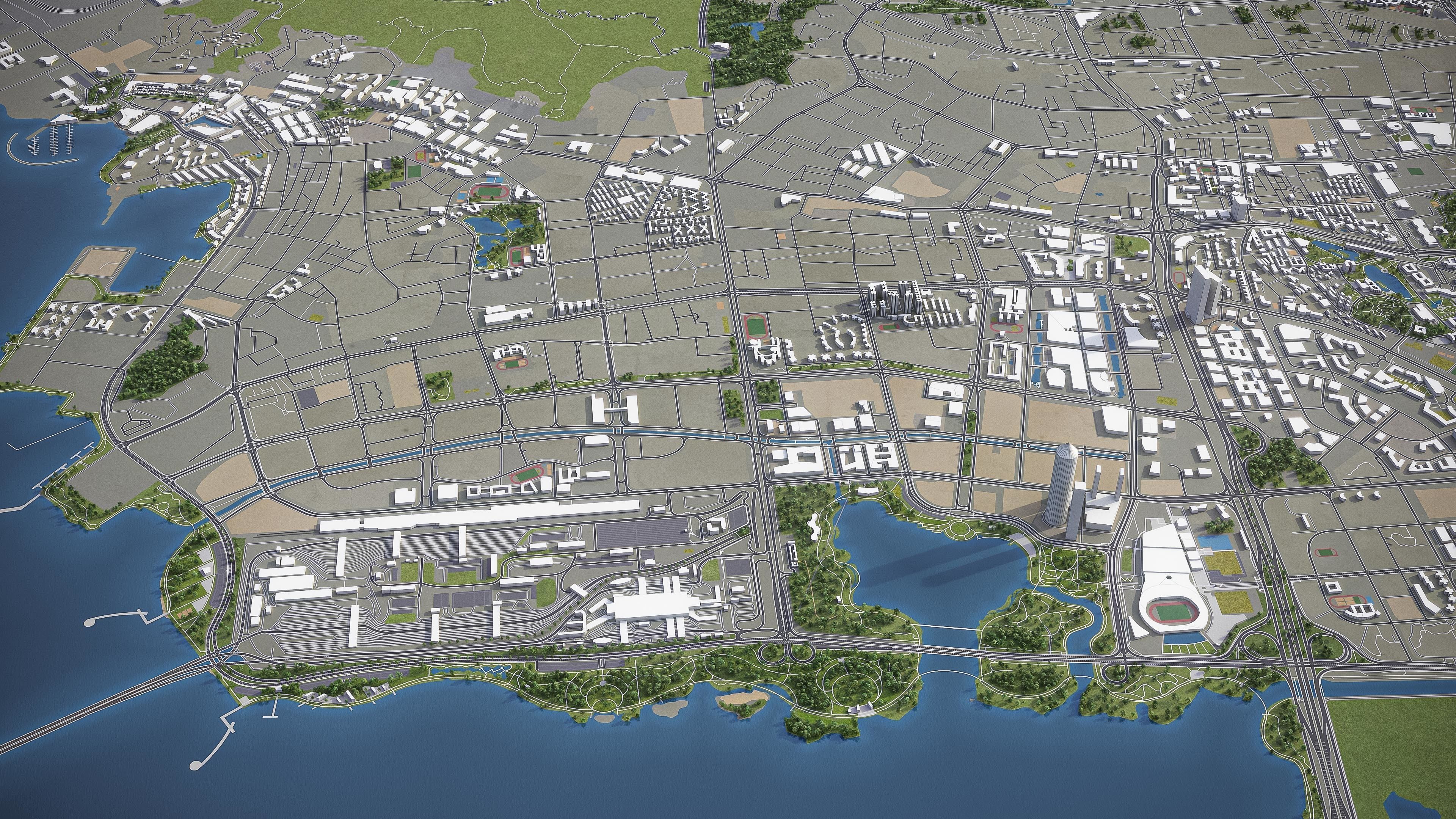 Hong Kong - Shenzhen 3D Model Collection_35