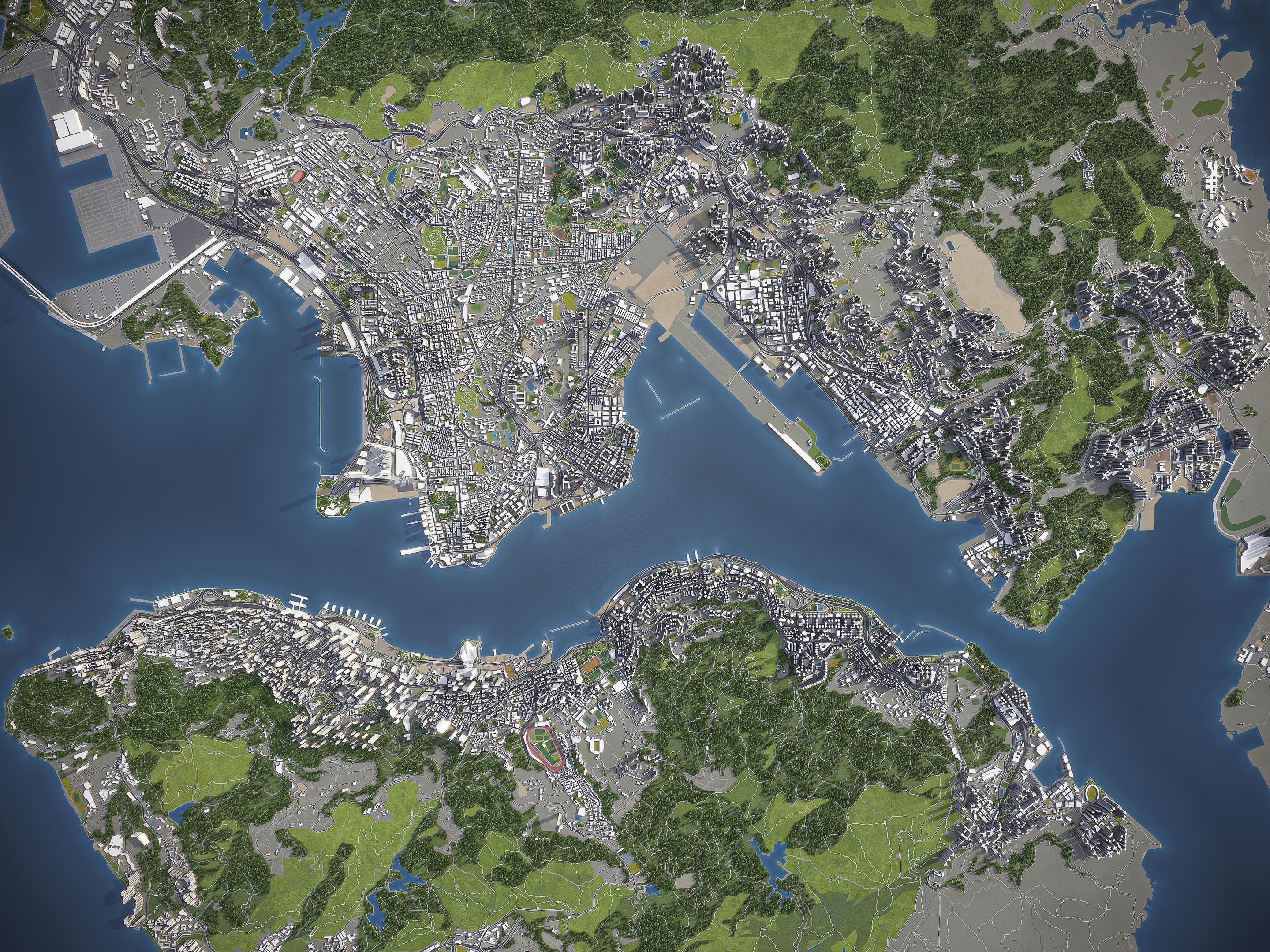 Hong Kong - Shenzhen 3D Model Collection_30