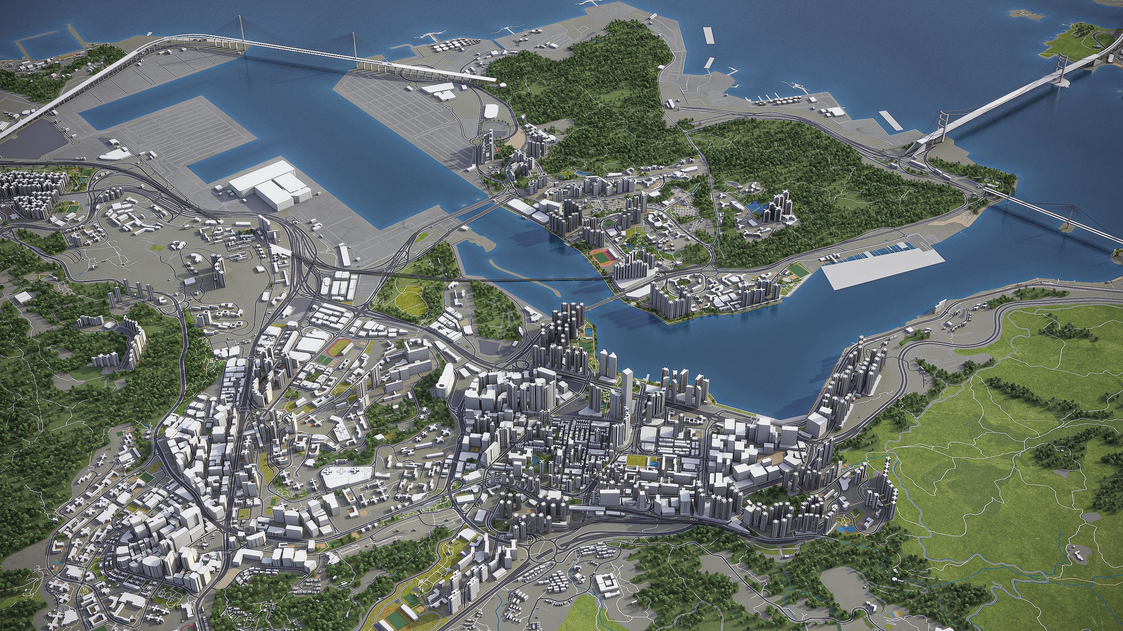 Hong Kong - Shenzhen 3D Model Collection_9