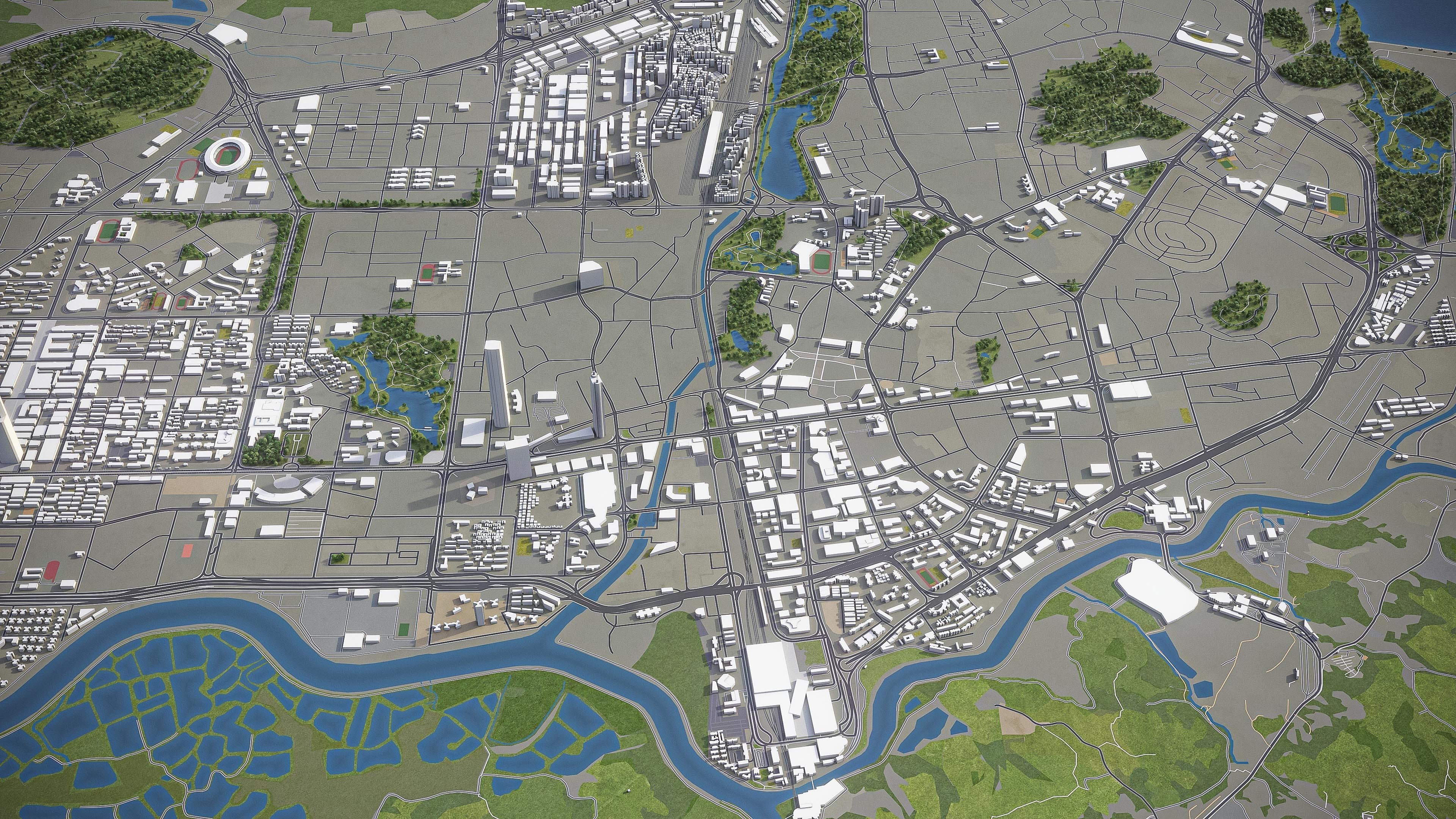 Hong Kong - Shenzhen 3D Model Collection_33