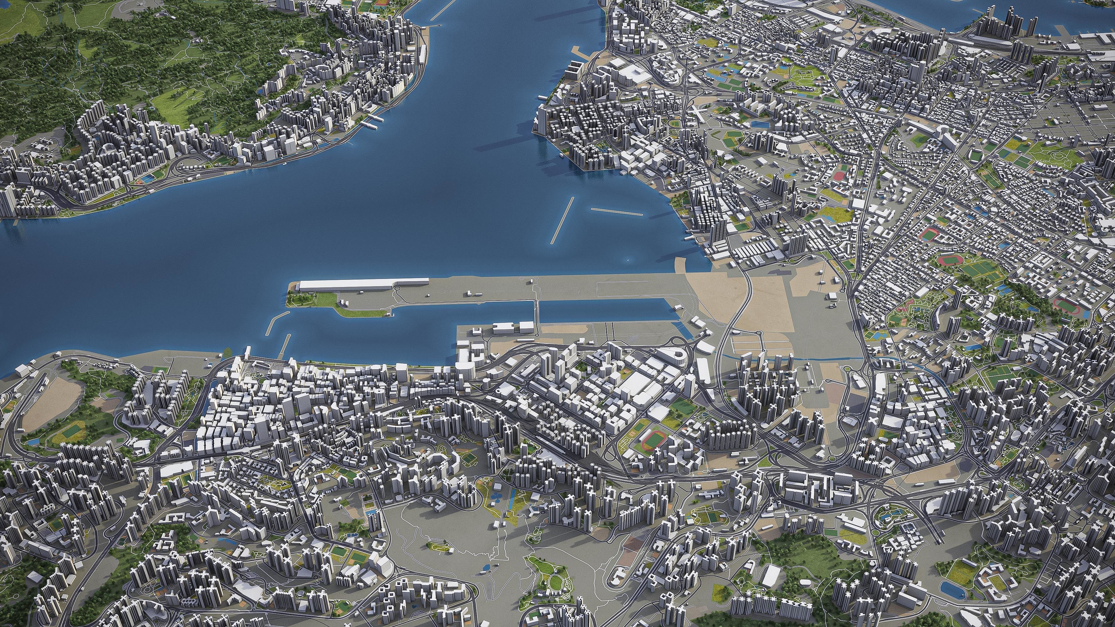 Hong Kong - Shenzhen 3D Model Collection_16