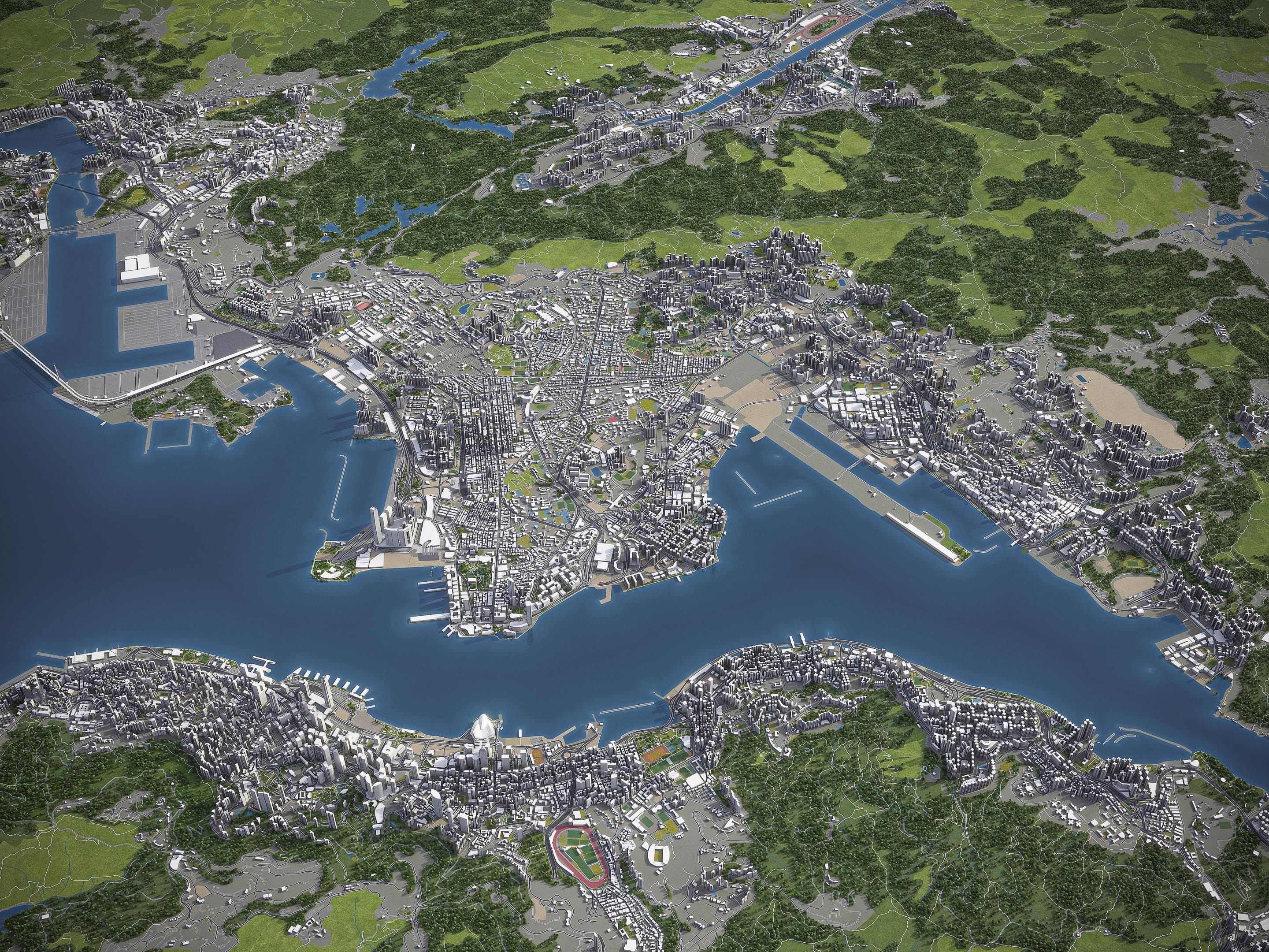 Hong Kong - Shenzhen 3D Model Collection_27