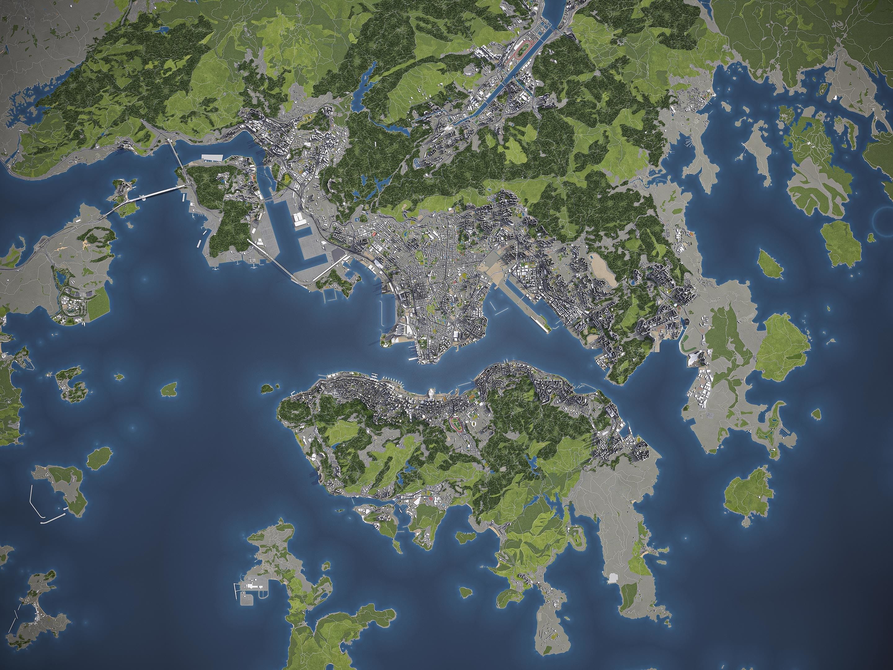 Hong Kong - Shenzhen 3D Model Collection_28