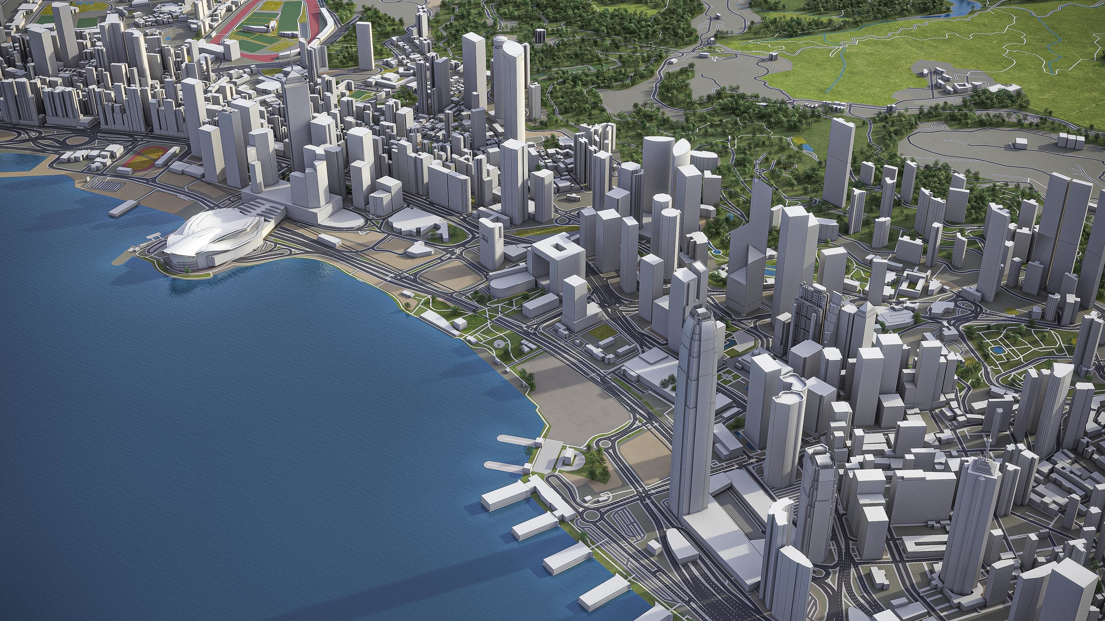Hong Kong - Shenzhen 3D Model Collection_6