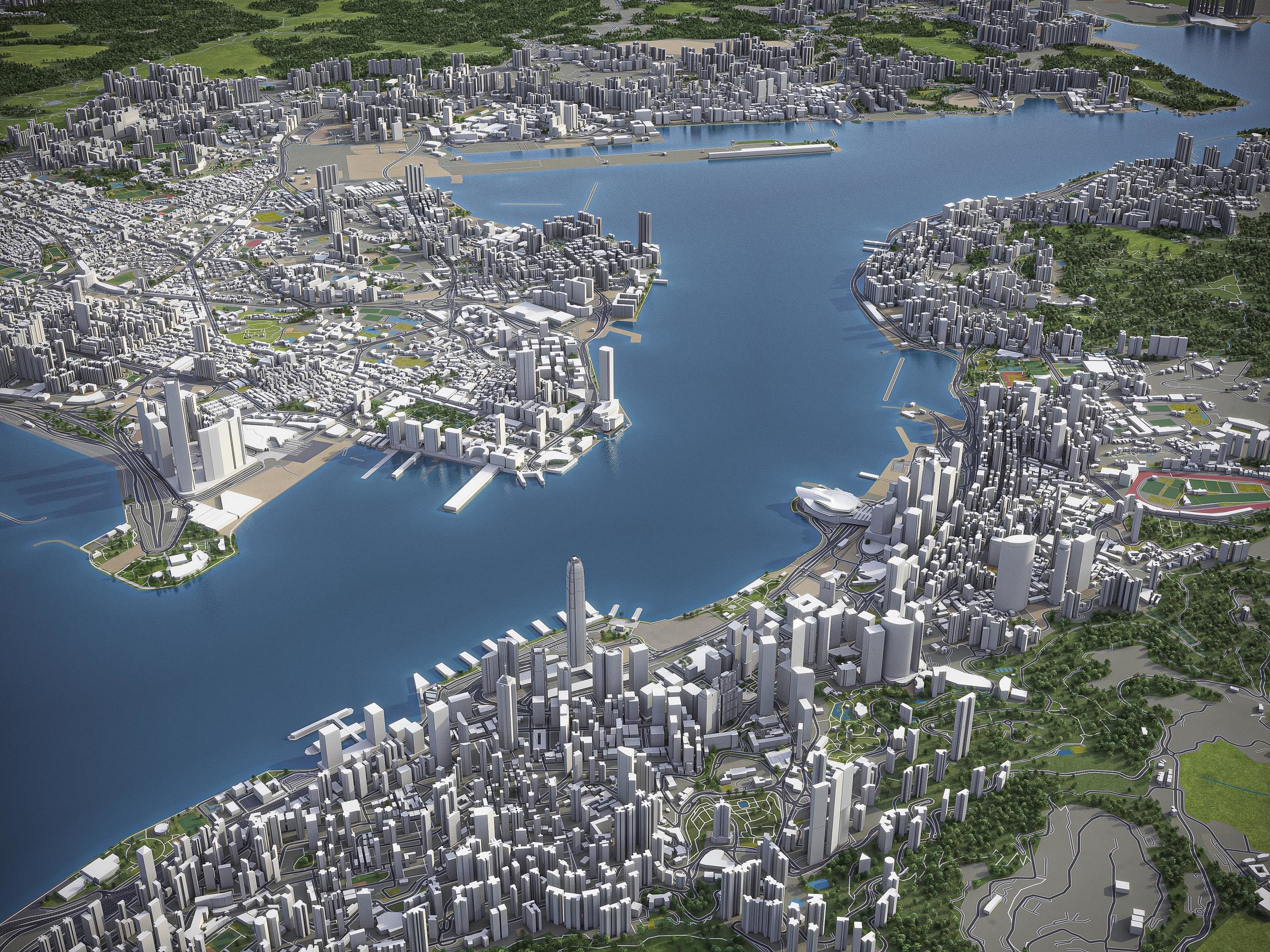 Hong Kong - Shenzhen 3D Model Collection_25