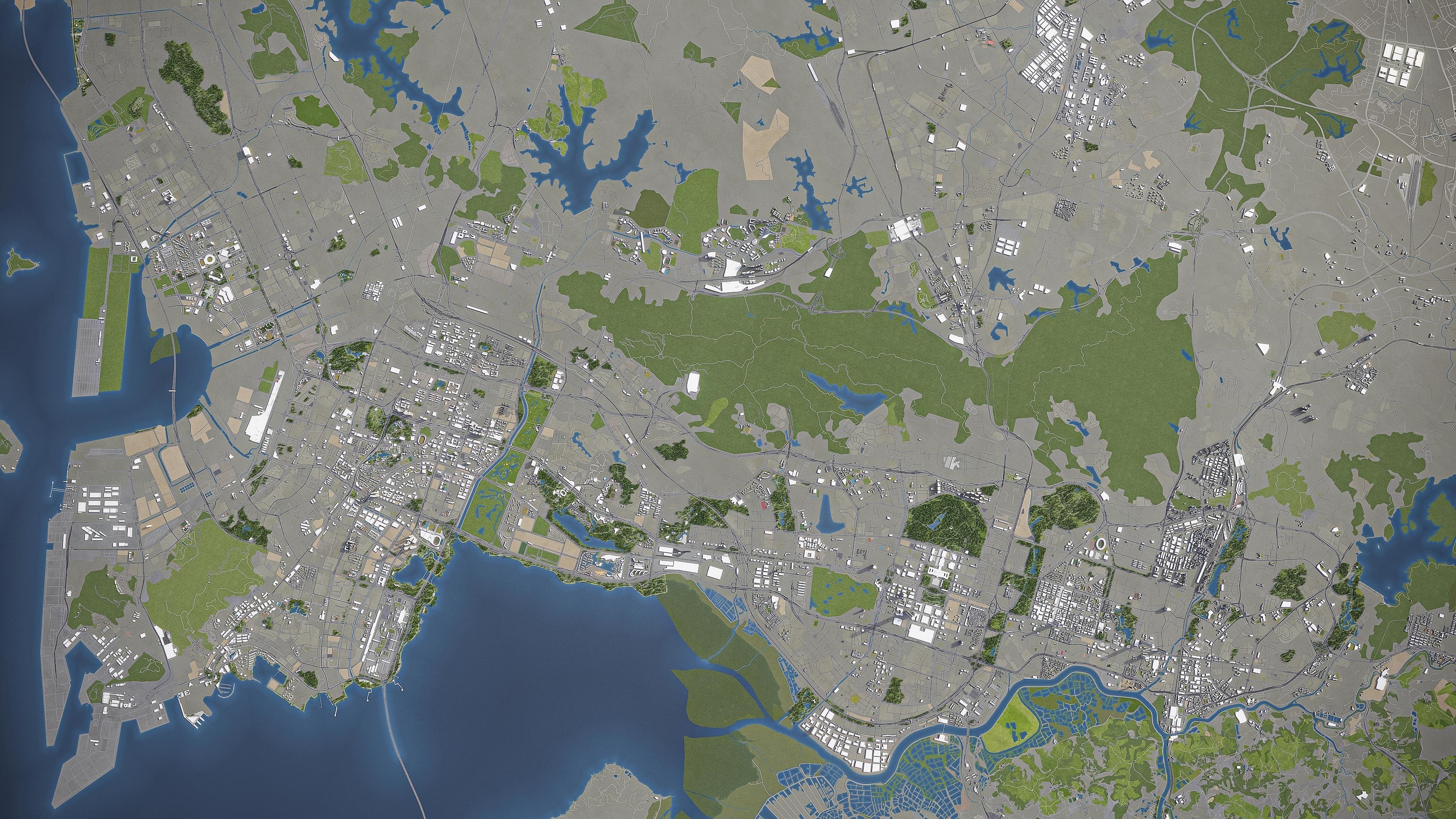 Hong Kong - Shenzhen 3D Model Collection_48