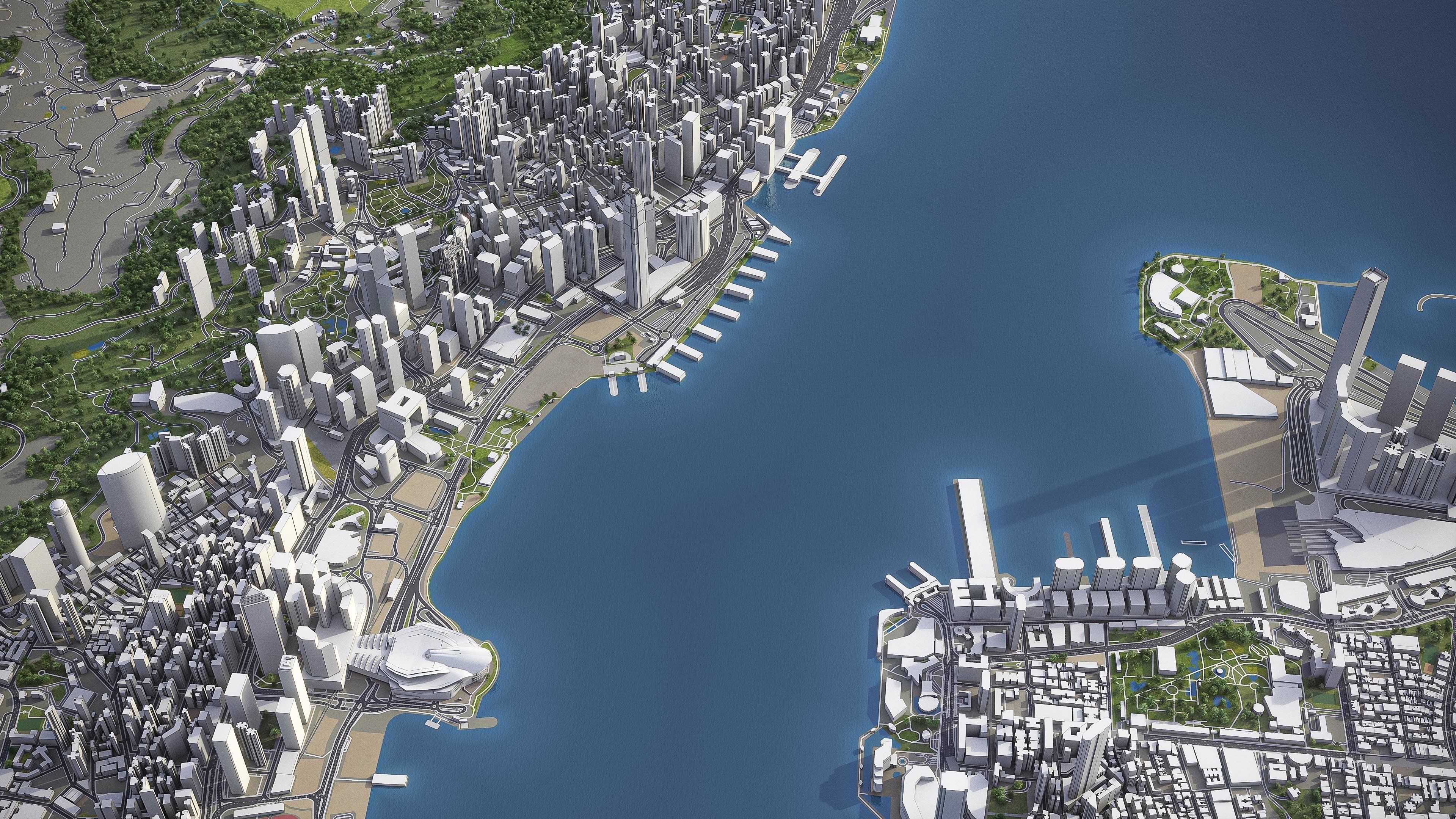 Hong Kong - Shenzhen 3D Model Collection_1