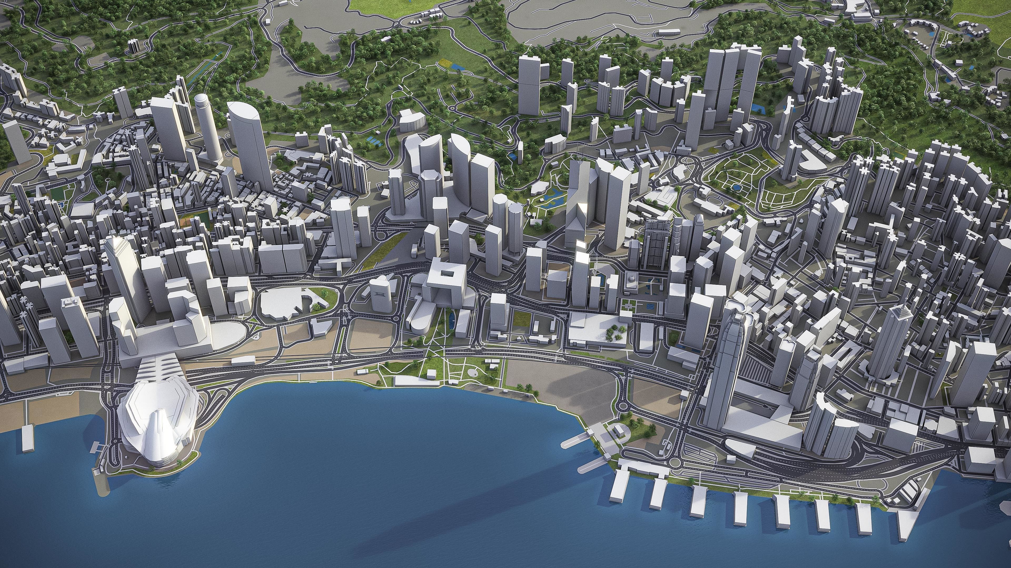 Hong Kong - Shenzhen 3D Model Collection_7