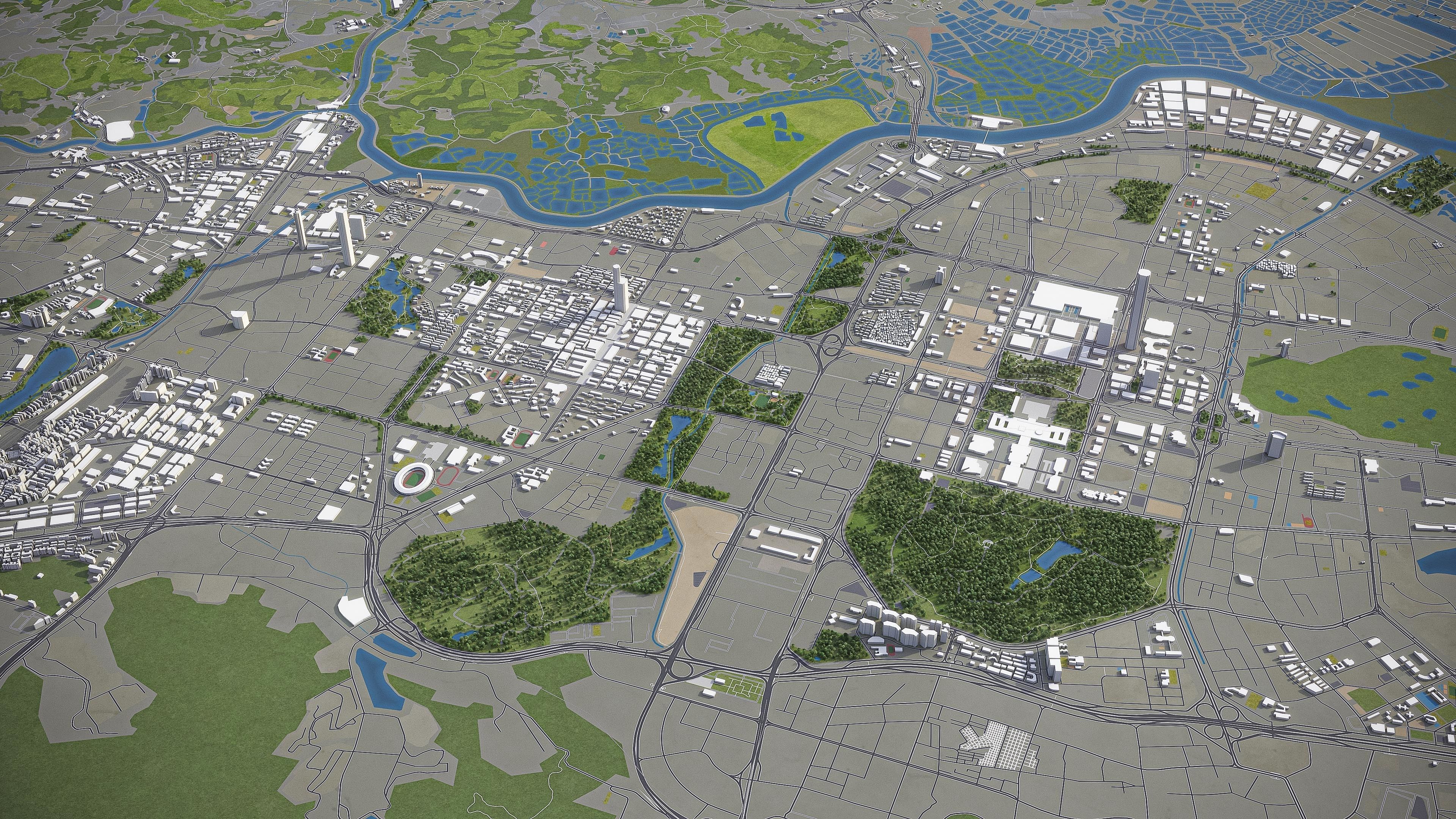 Hong Kong - Shenzhen 3D Model Collection_43