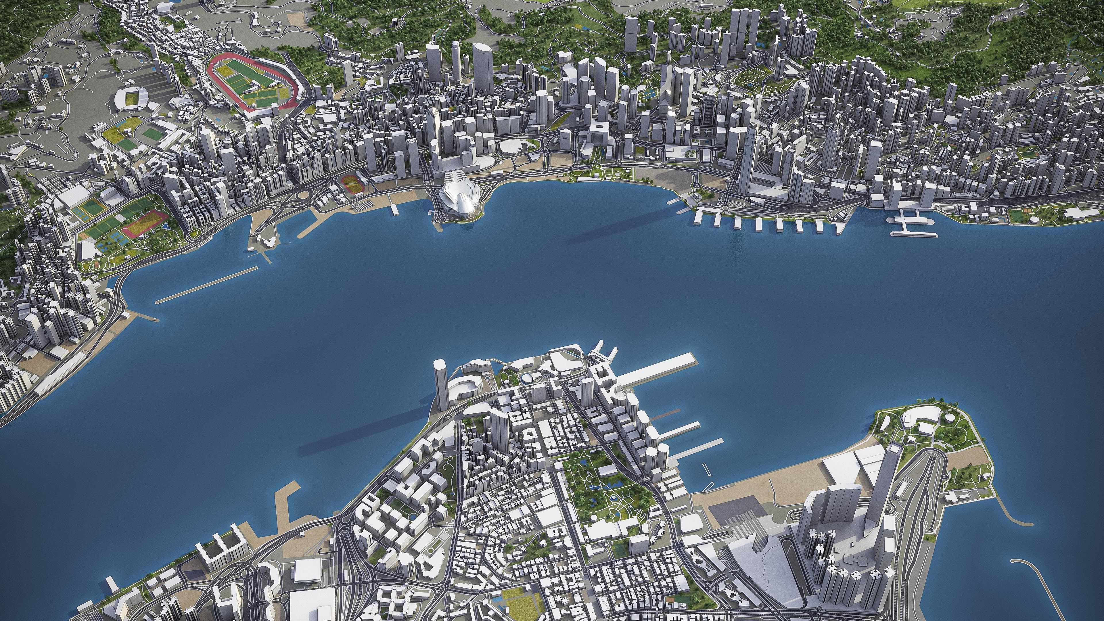 Hong Kong - Shenzhen 3D Model Collection_2