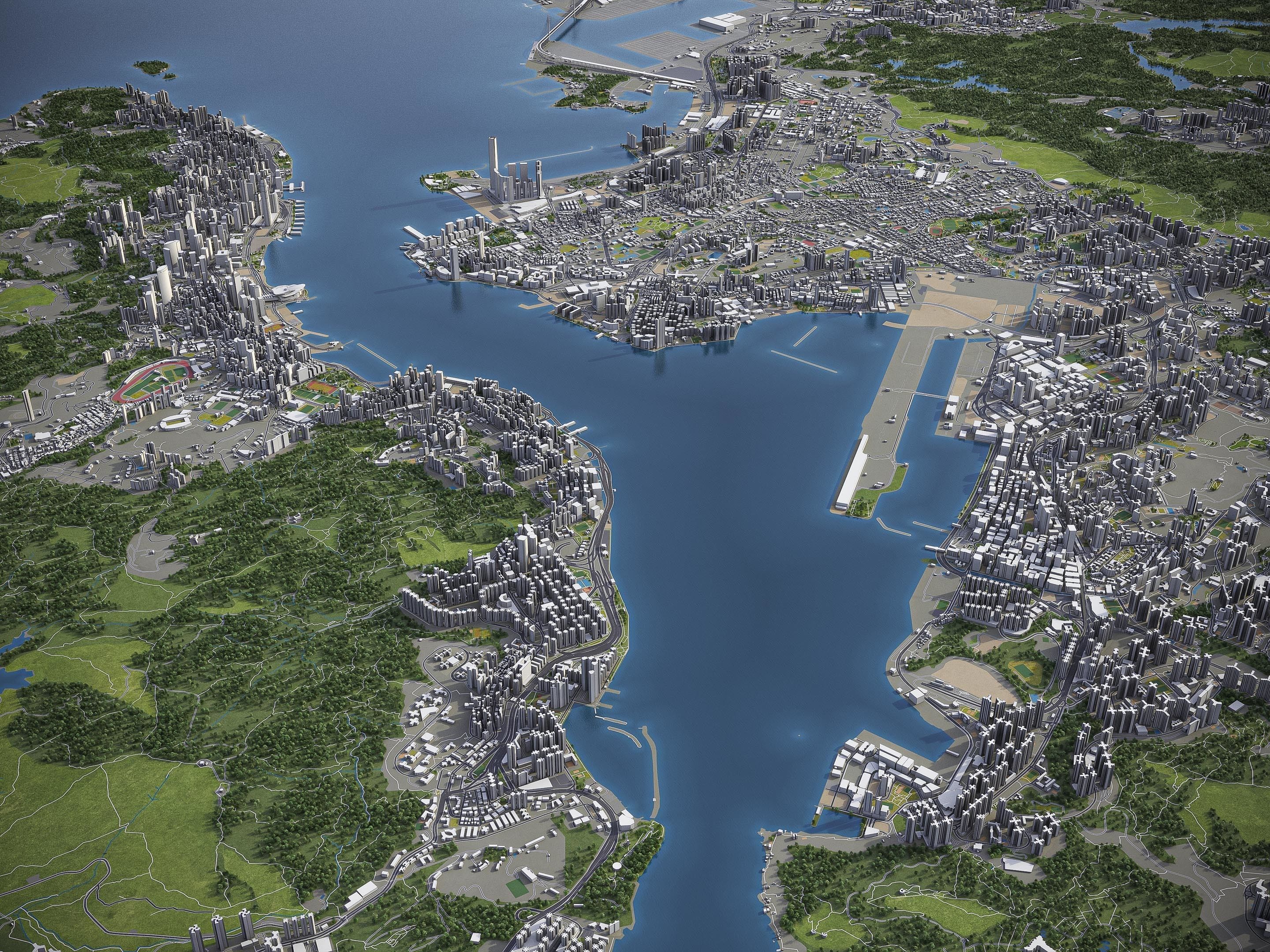 Hong Kong - Shenzhen 3D Model Collection_23