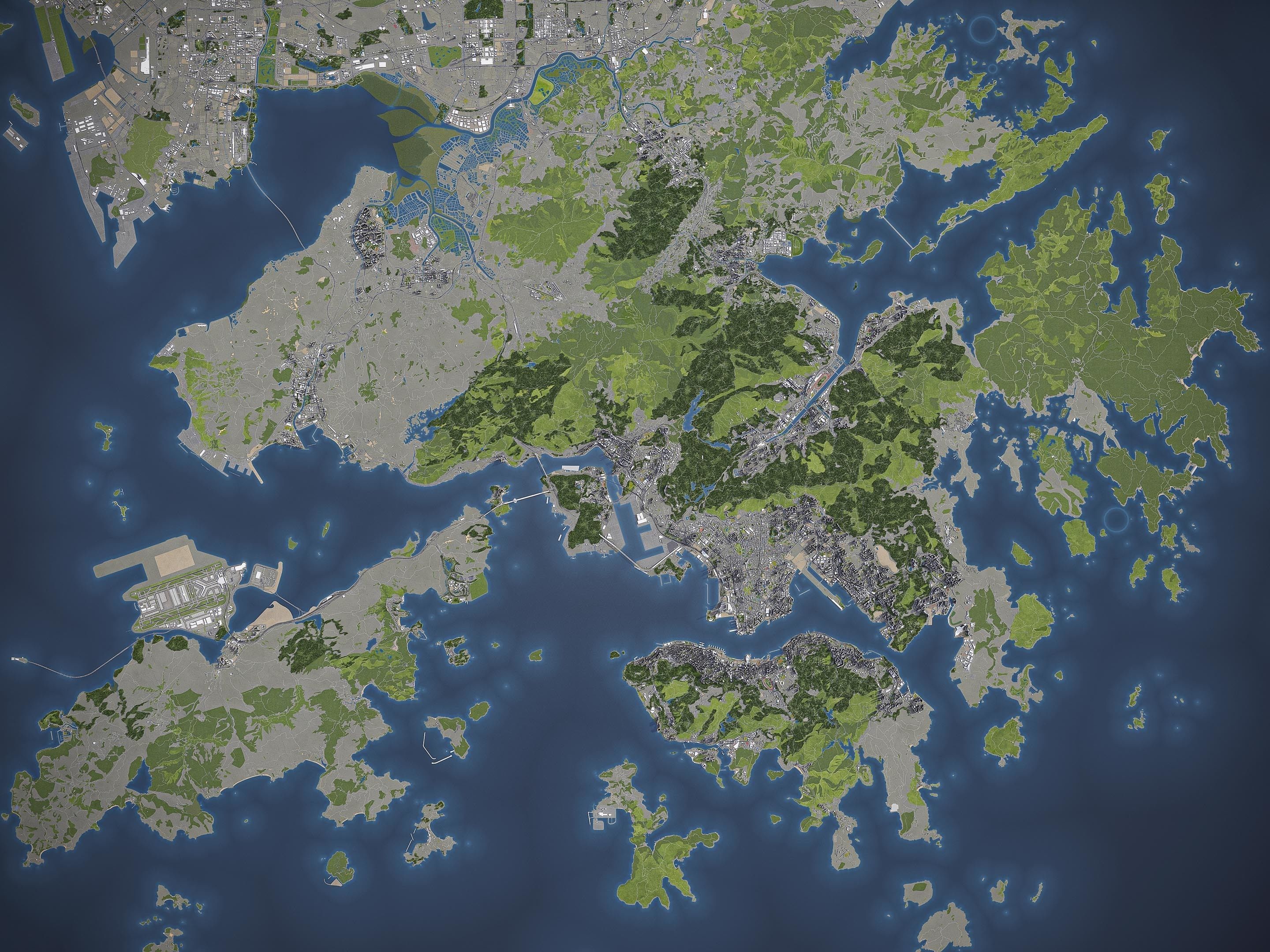 Hong Kong - Shenzhen 3D Model Collection_31