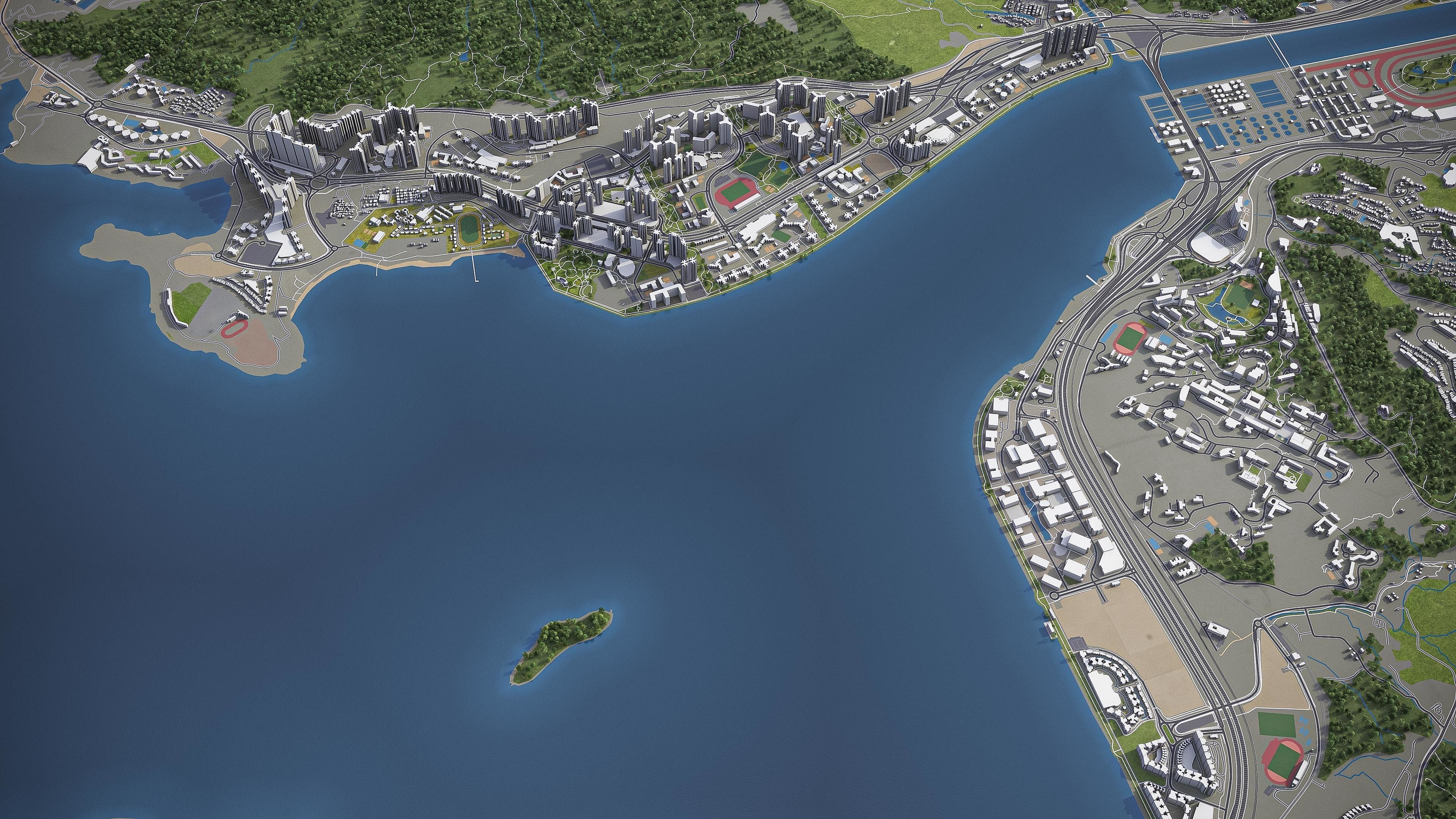 Hong Kong - Shenzhen 3D Model Collection_10