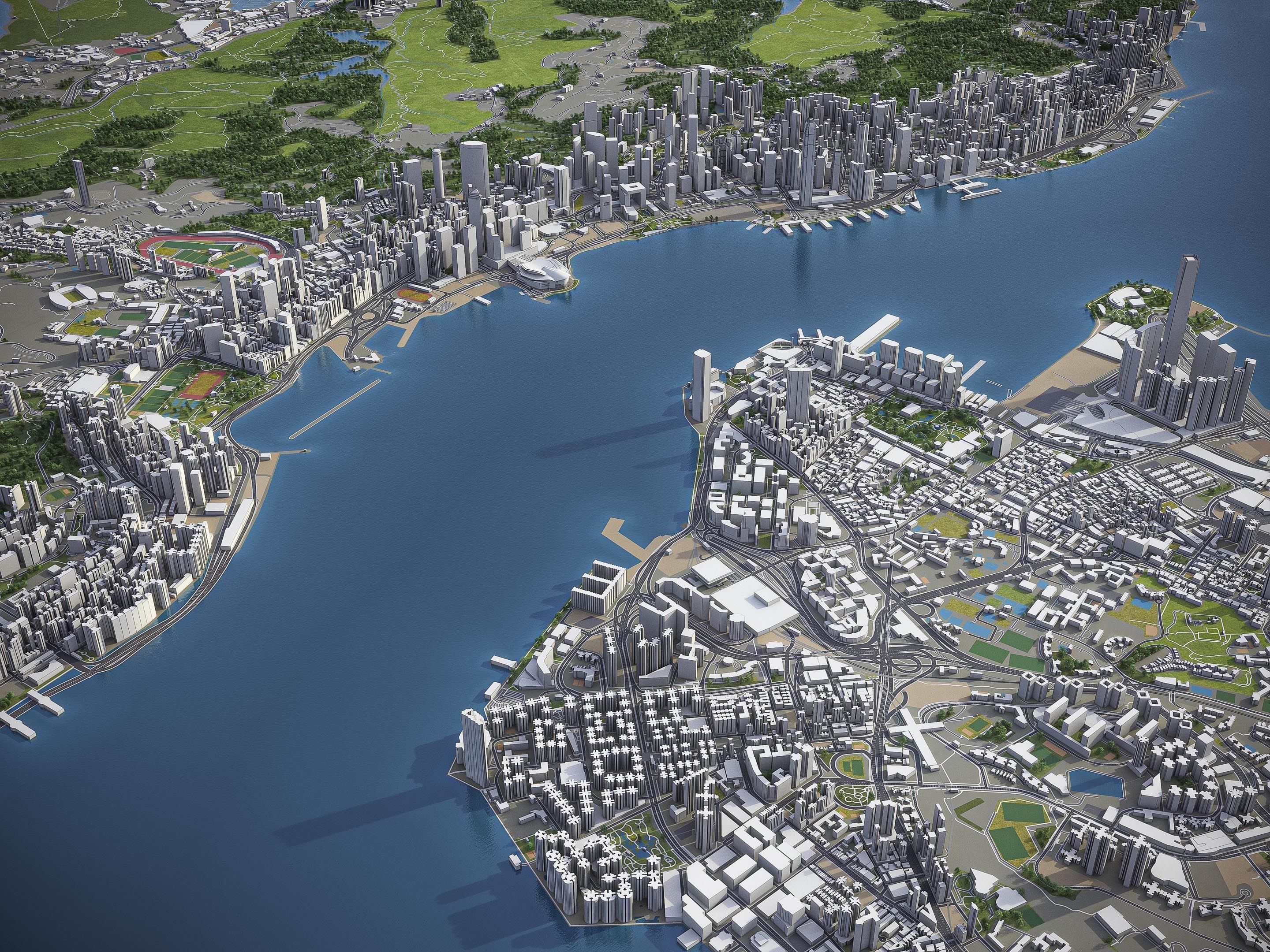 Hong Kong - Shenzhen 3D Model Collection_20