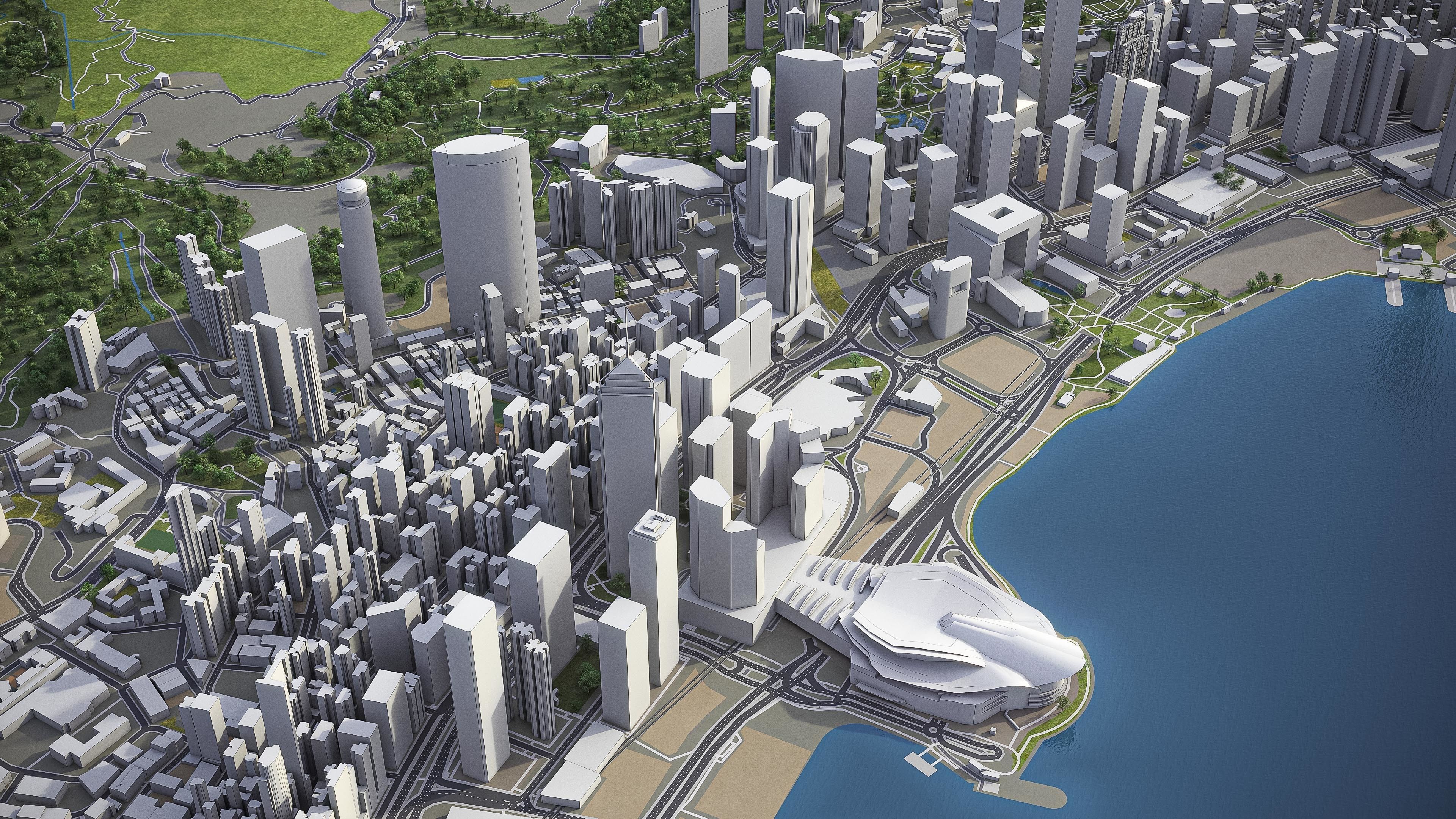 Hong Kong - Shenzhen 3D Model Collection_3