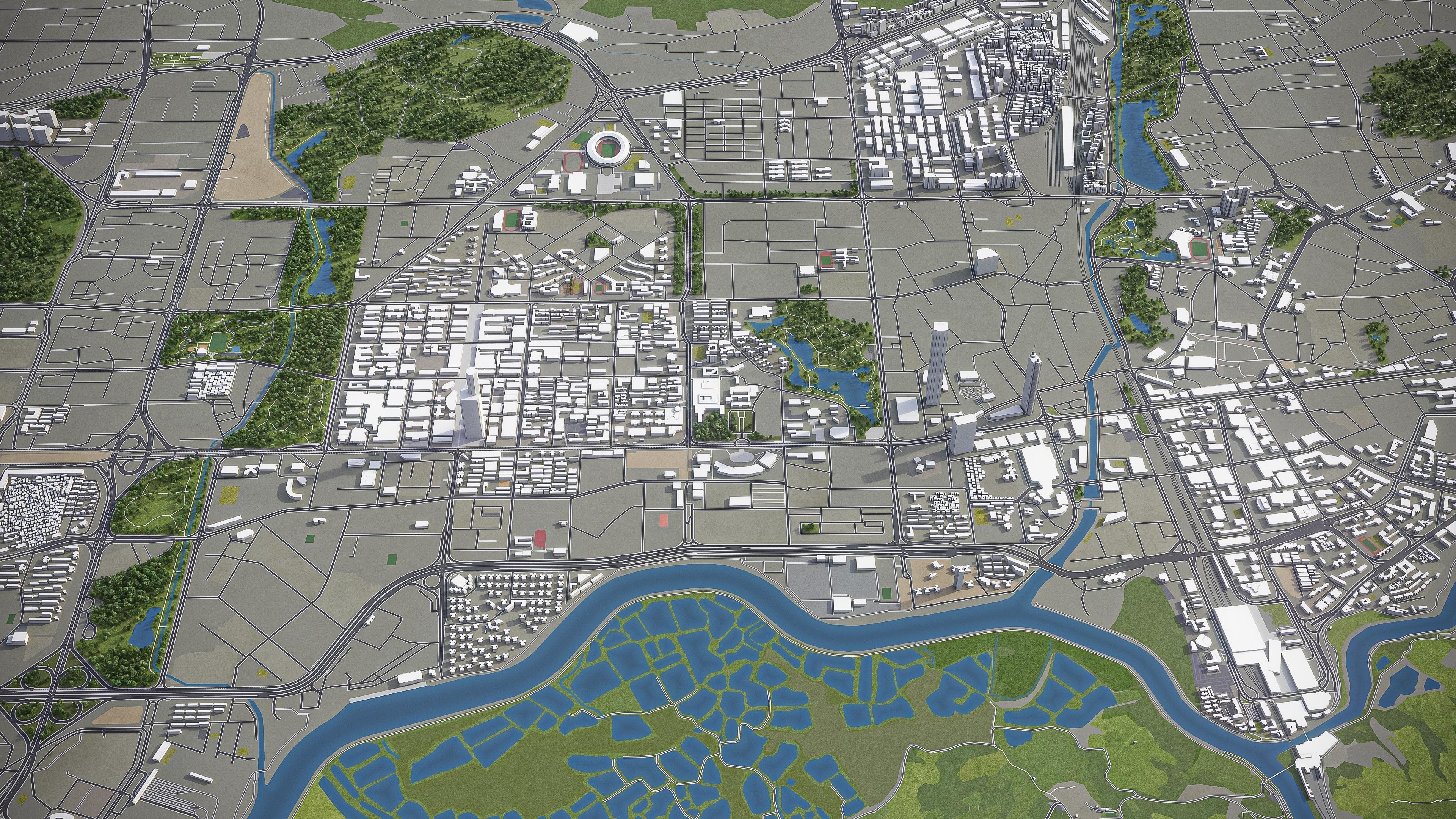 Hong Kong - Shenzhen 3D Model Collection_34