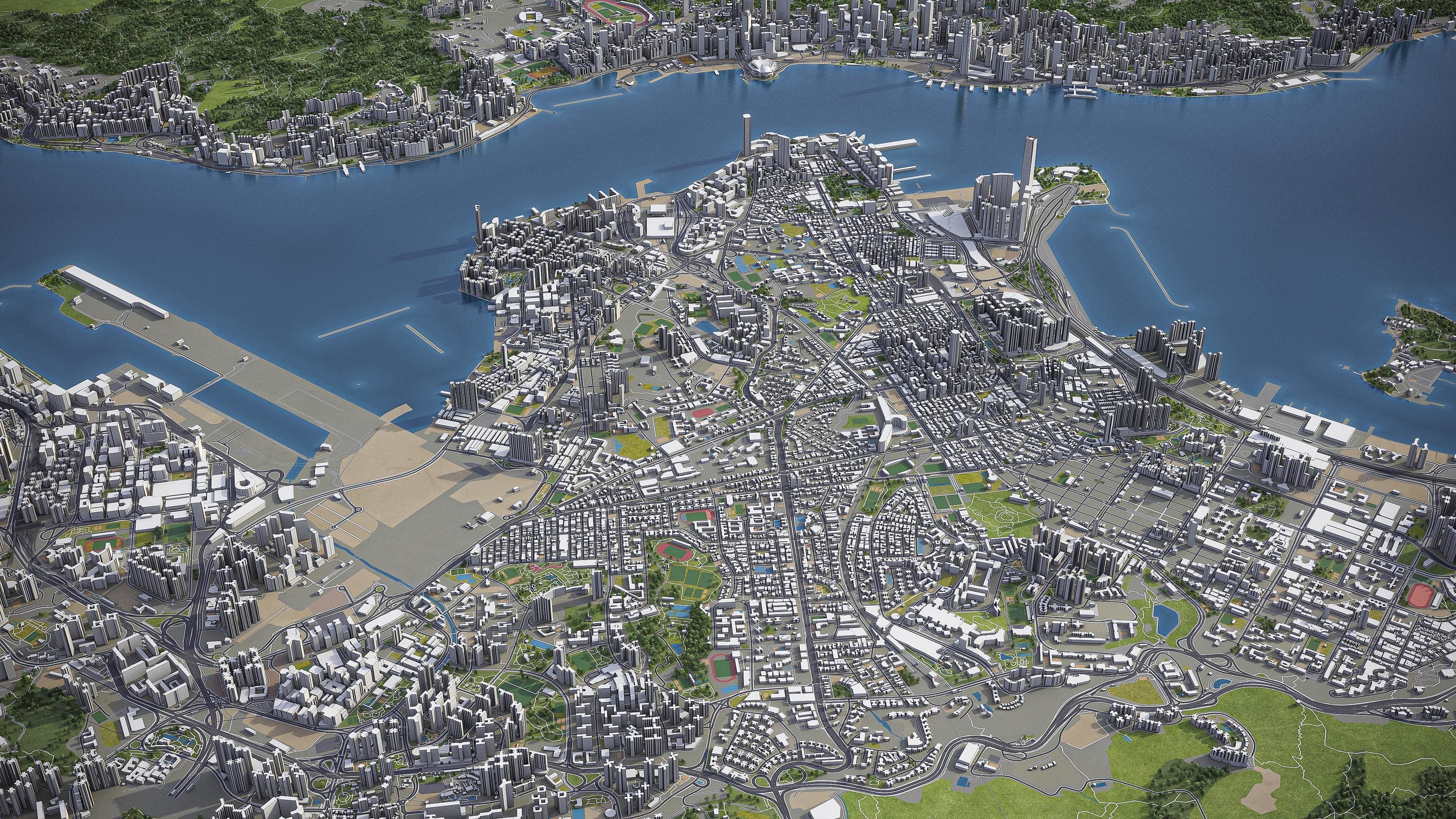 Hong Kong - Shenzhen 3D Model Collection_15