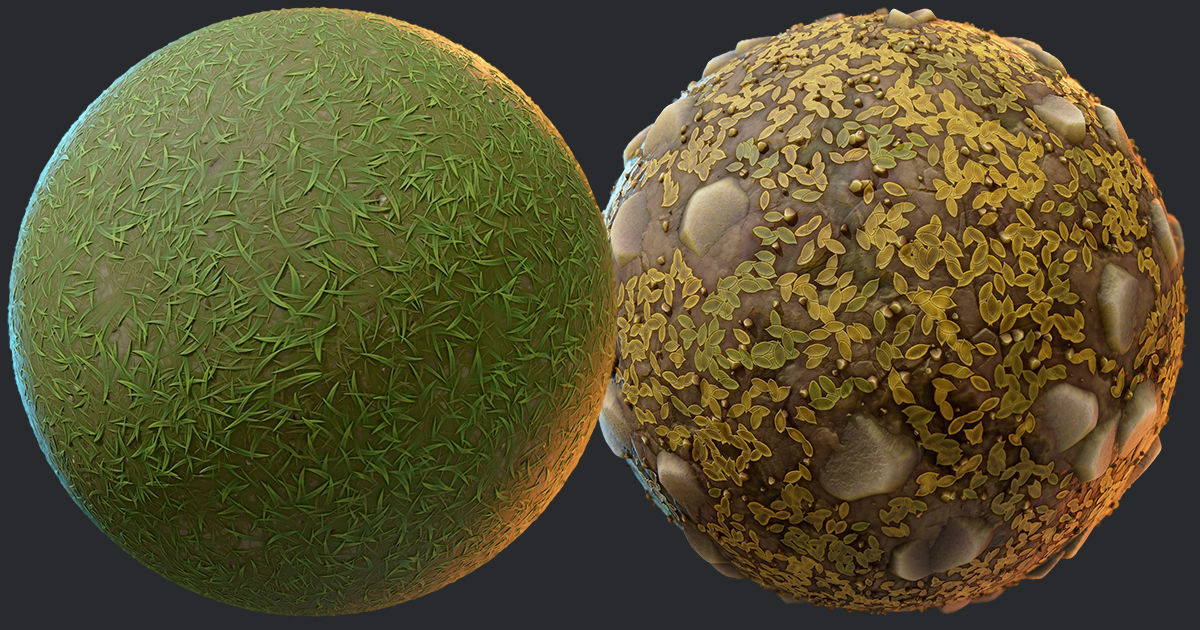 Stylized Three Biom mega pack Texture_8