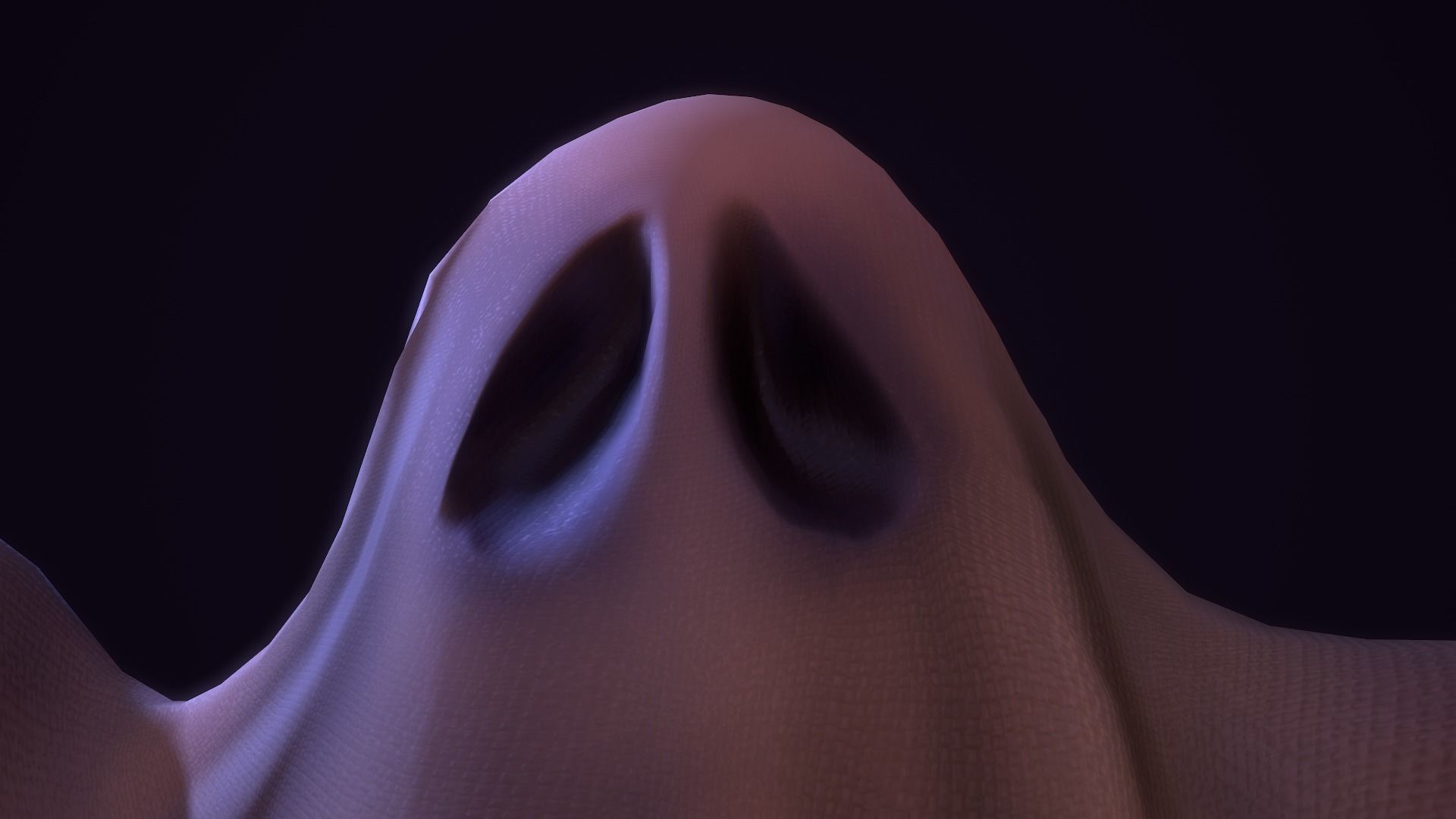 Ghost Toon Low-poly 3D model_16