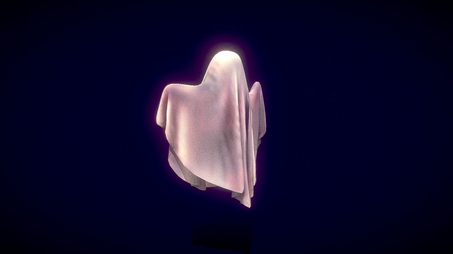 Ghost Toon Low-poly 3D model_20