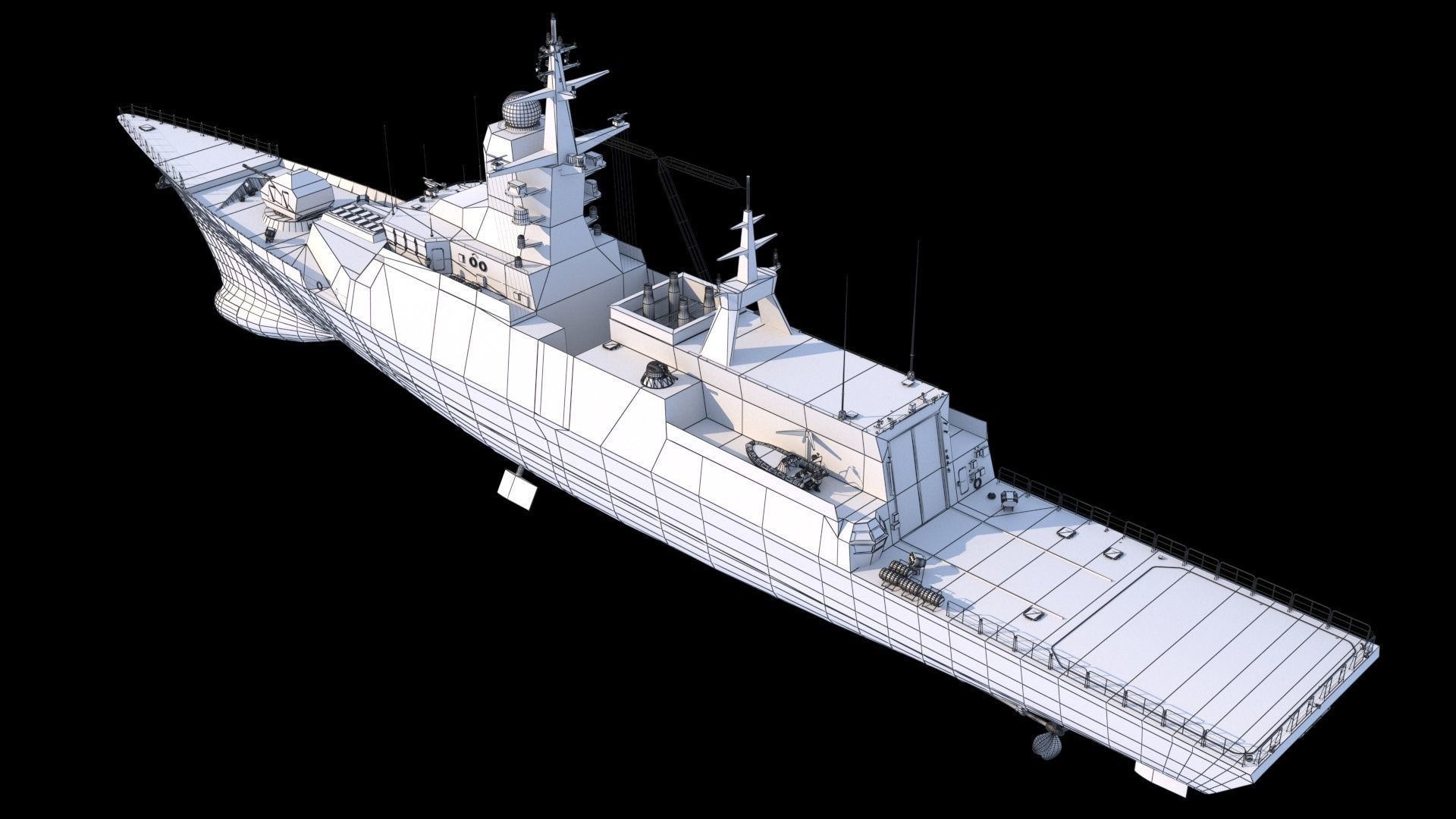 STEREGUSHCHY class corvette 20380 3D model_10