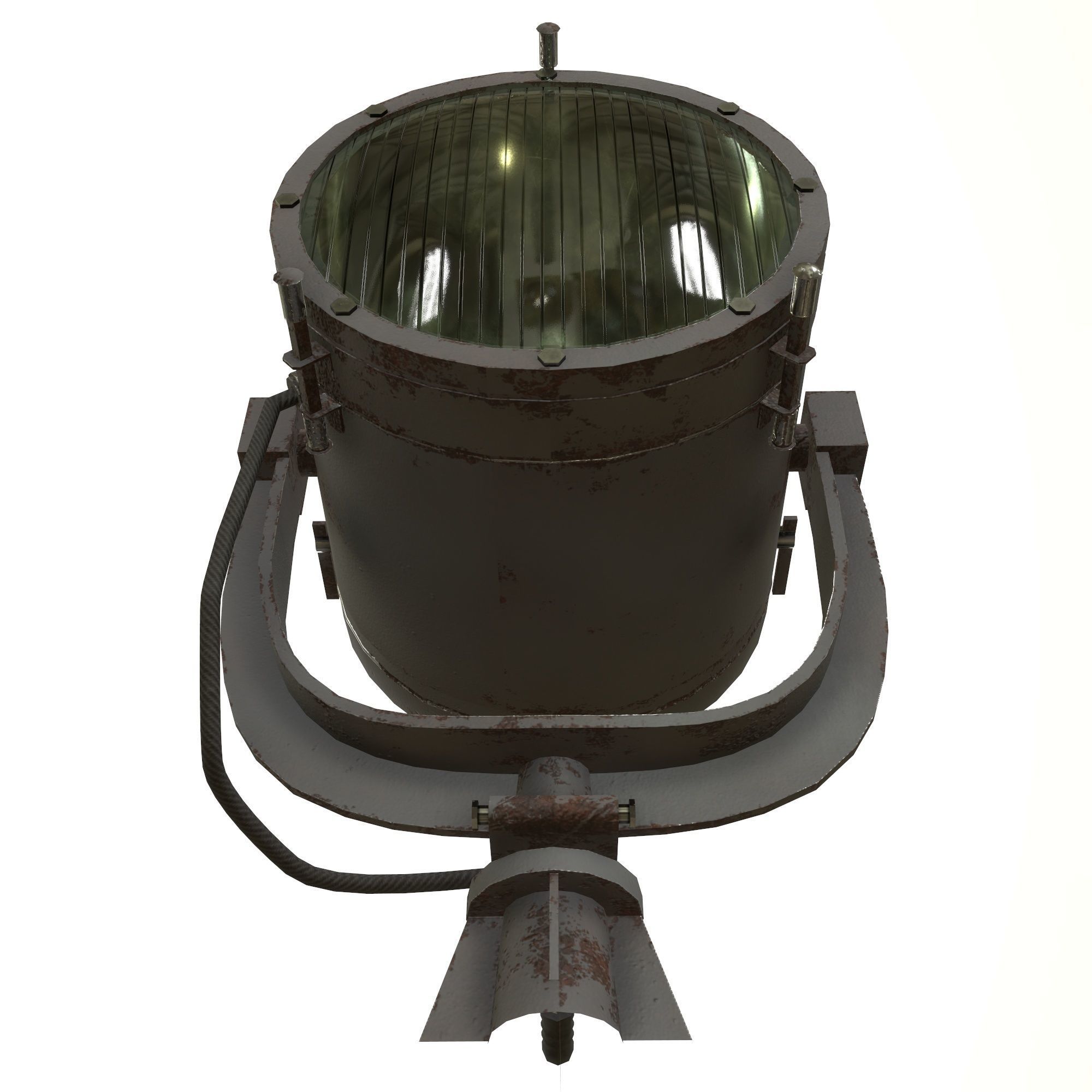 Searh Light MSPT Low-poly 3D model_7