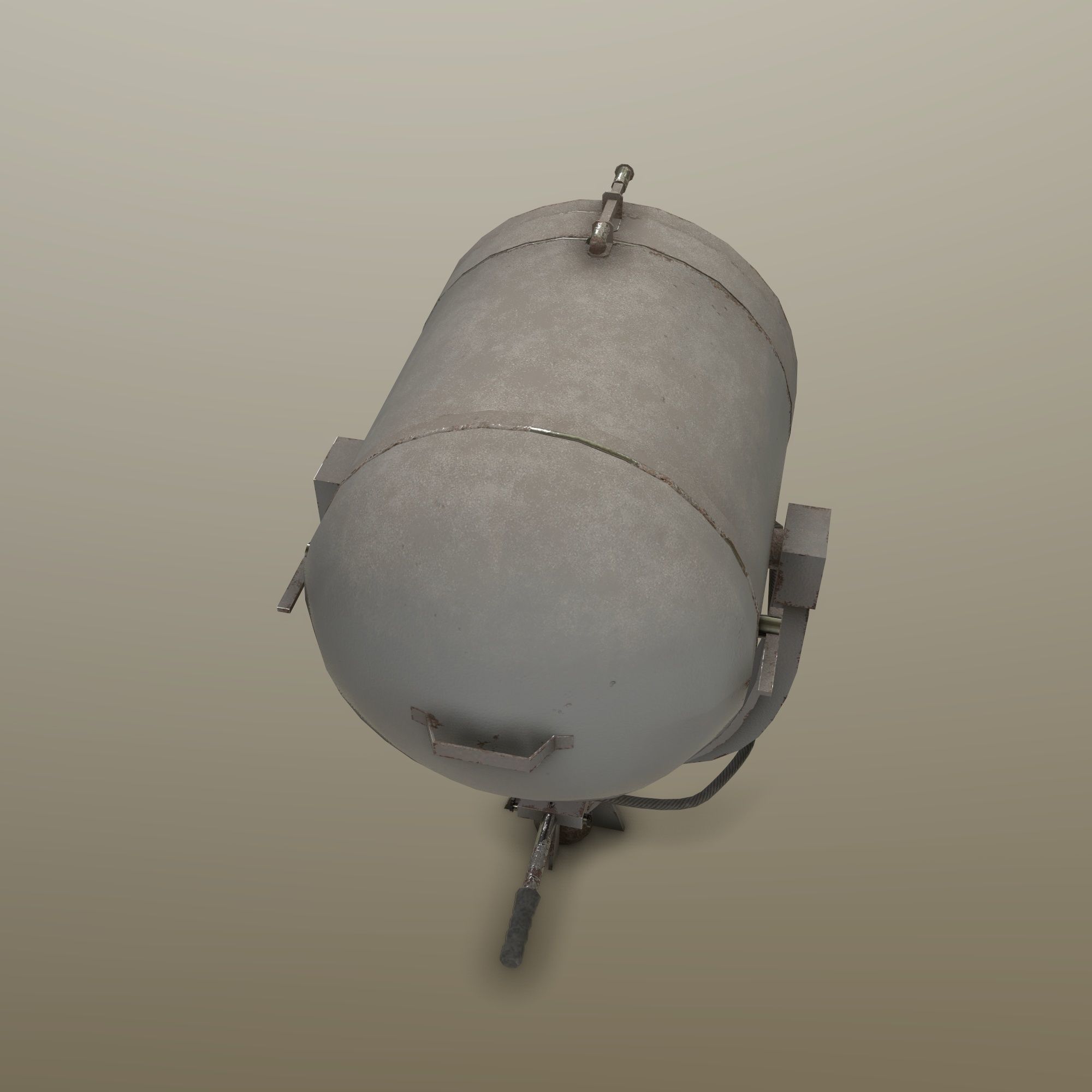 Searh Light MSPT Low-poly 3D model_4