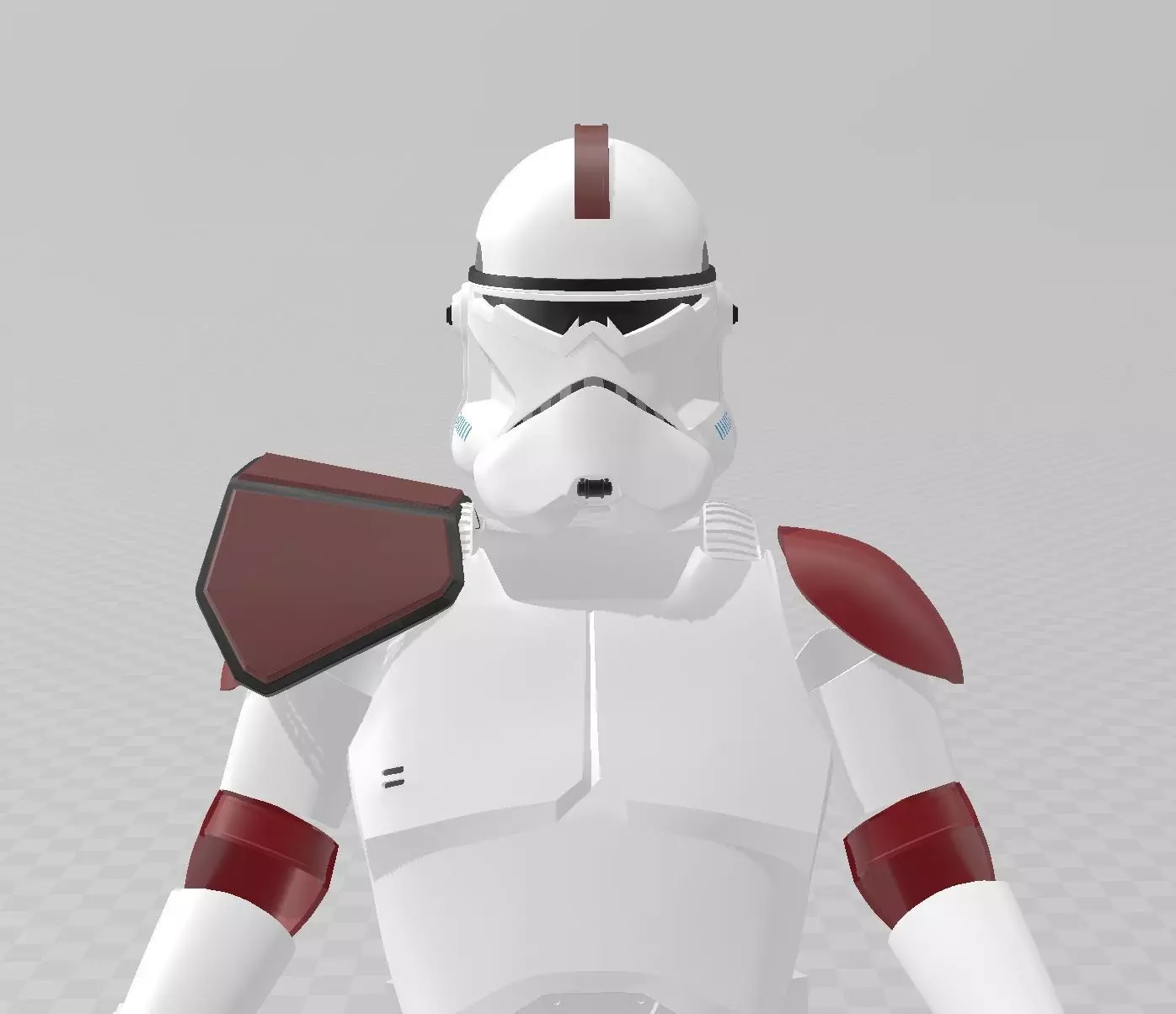 Star Wars A-77 Captain Fordo ARC Trooper Phase II Full Armor 3D print model_0