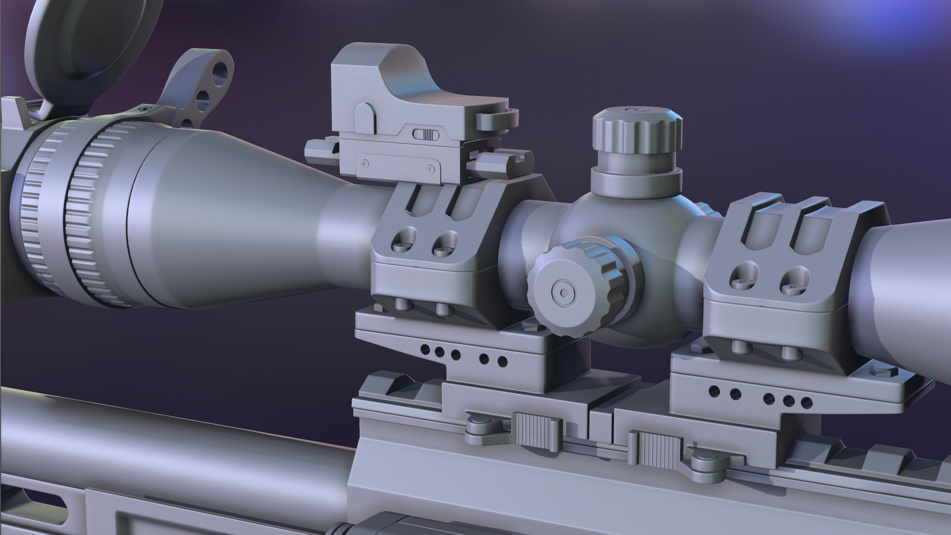 AWP Sniper 3D model_4