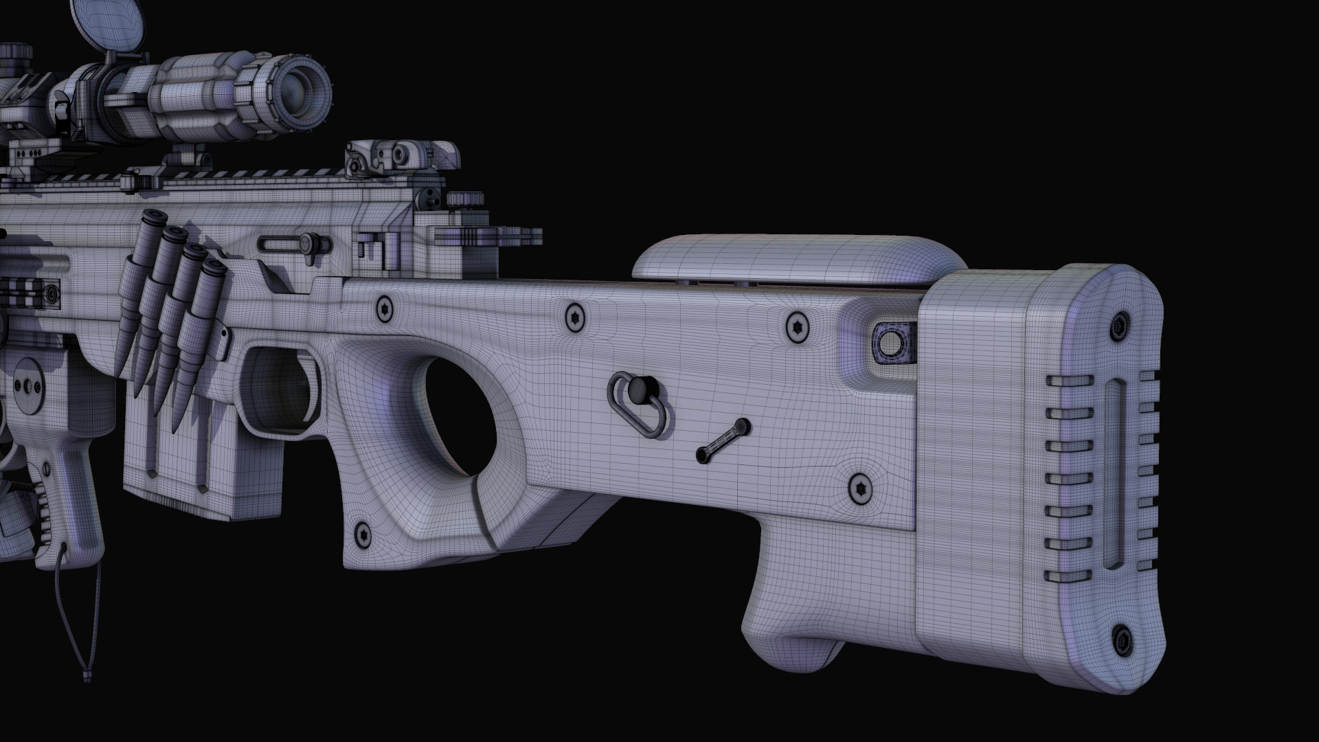 AWP Sniper 3D model_11
