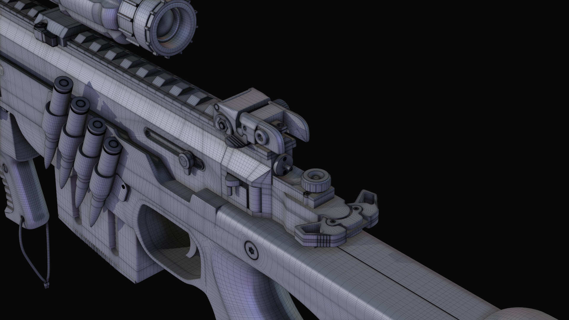 AWP Sniper 3D model_9