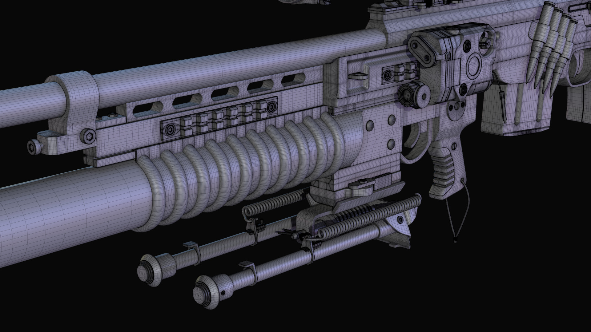AWP Sniper 3D model_15