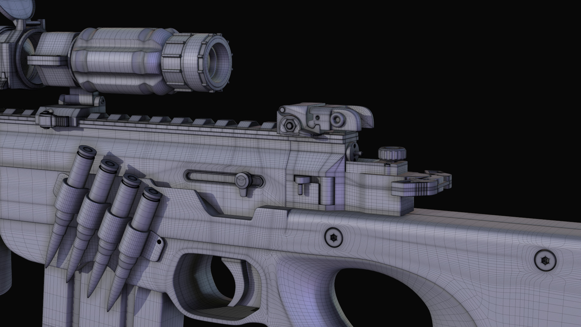 AWP Sniper 3D model_8