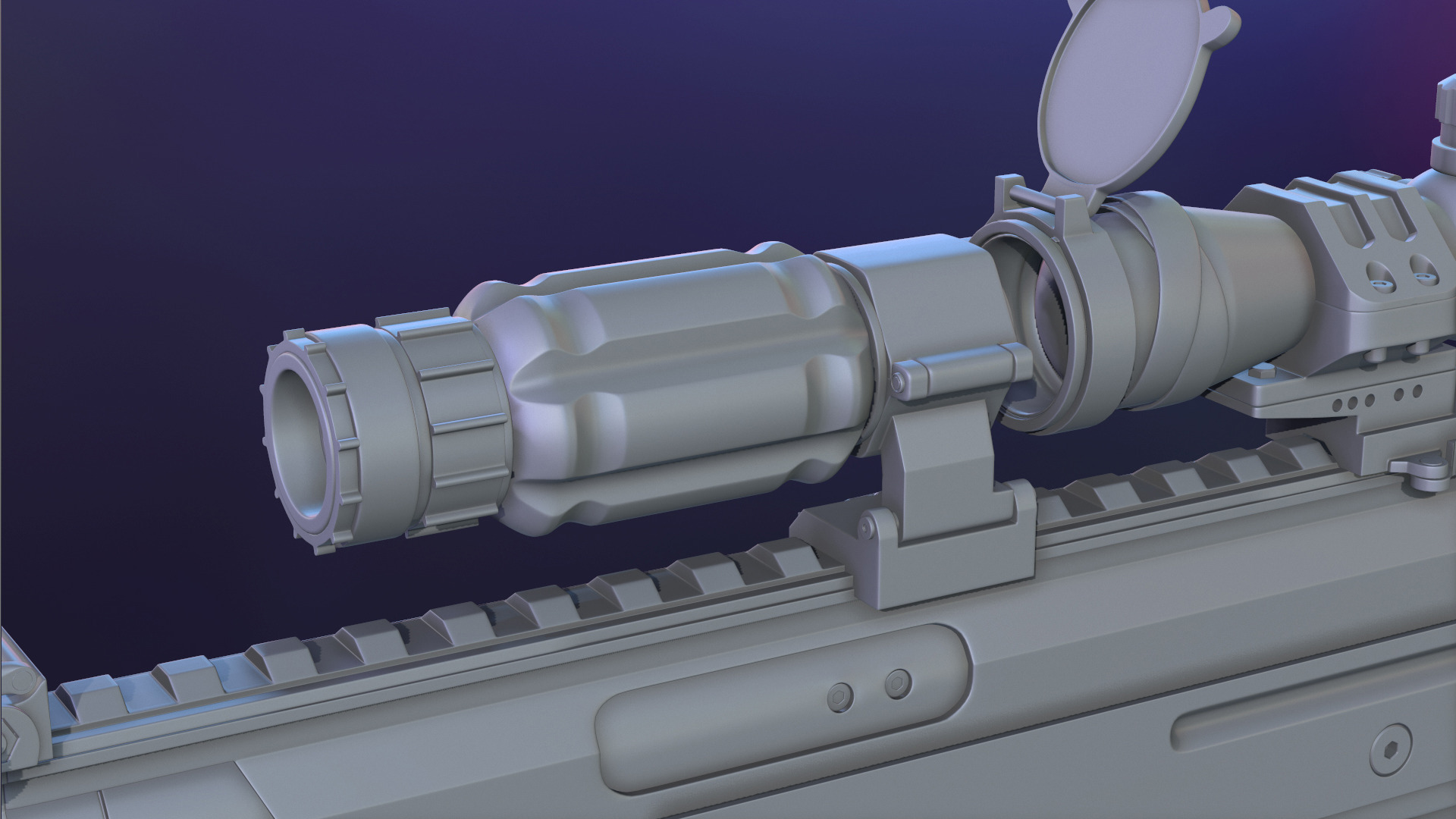 AWP Sniper 3D model_7