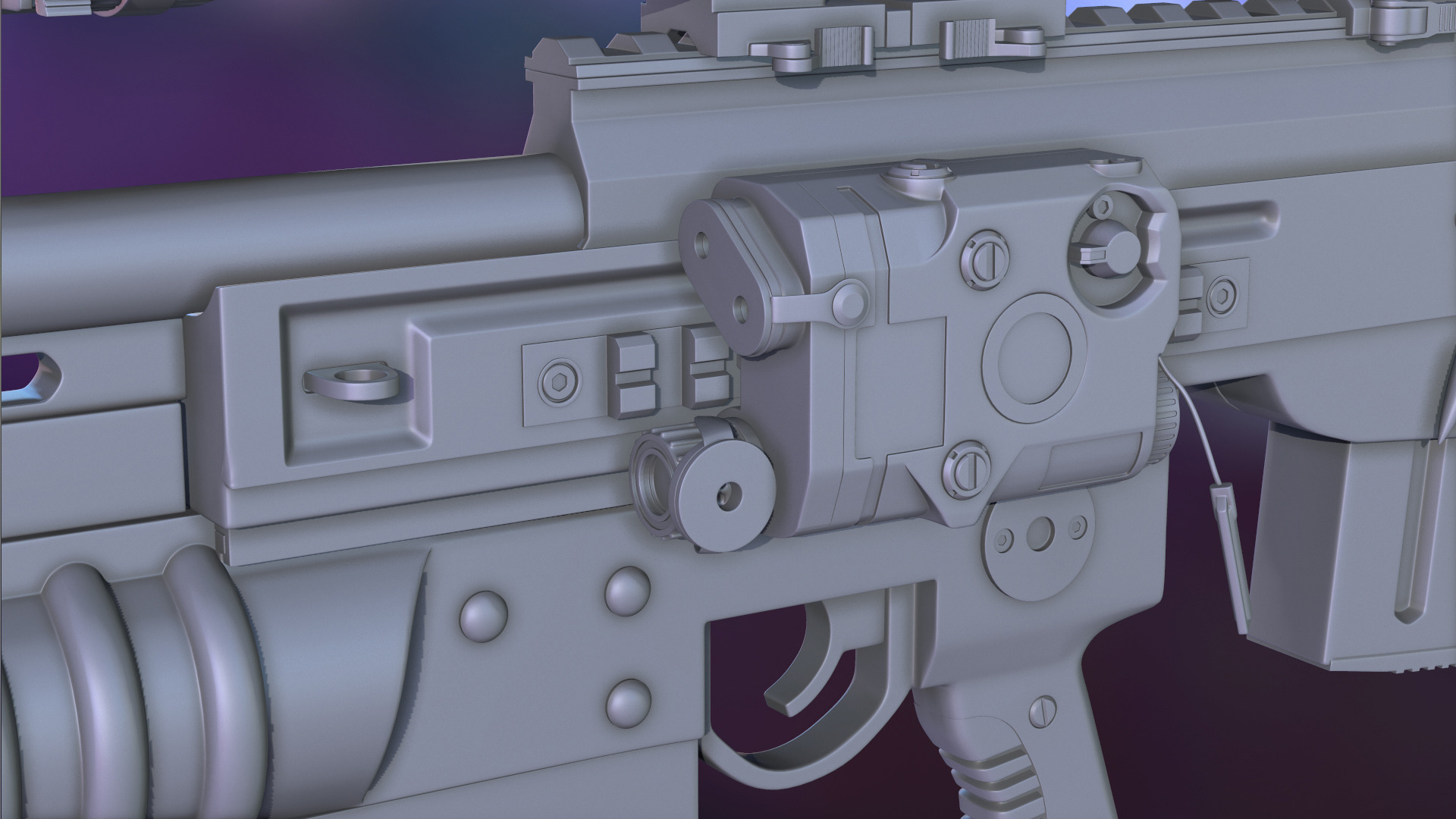 AWP Sniper 3D model_6