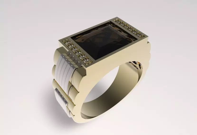 Ring 101 Man Ring 3D print model