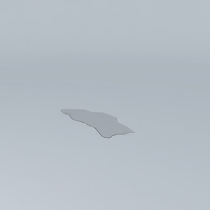 CARPET ANIMAL SKIN 1 Free 3D model_4