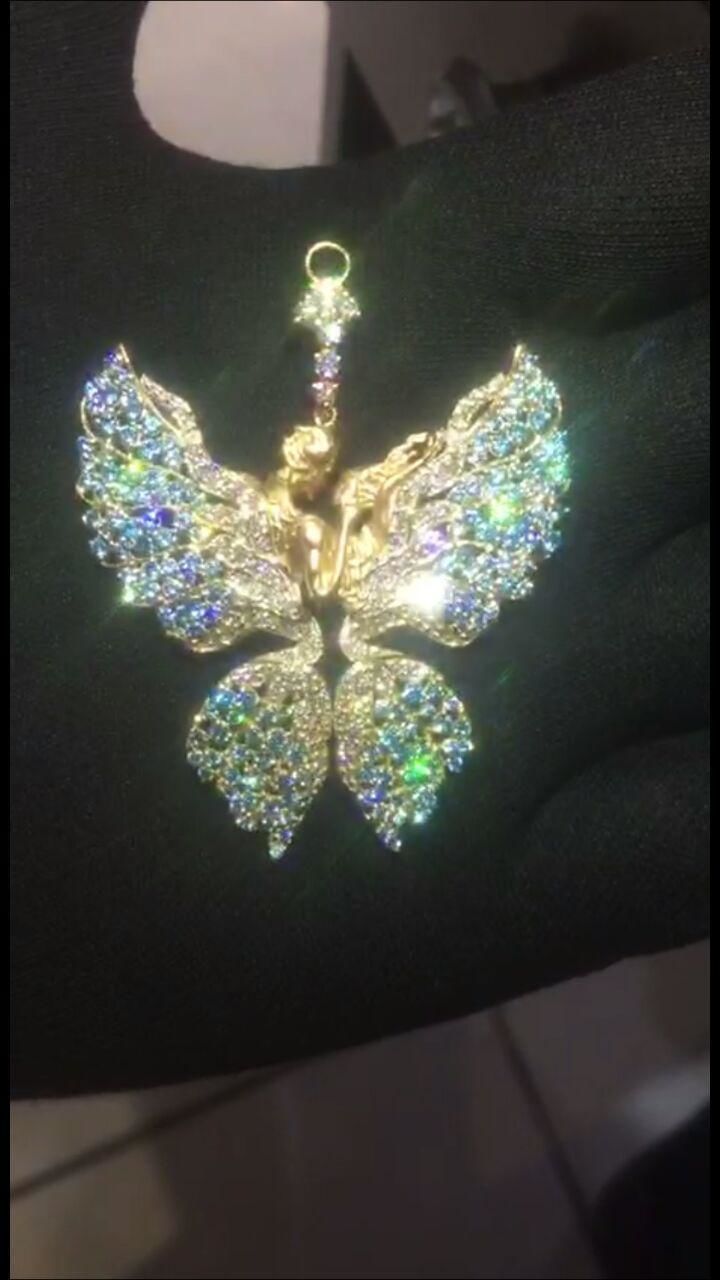 women Necklace 3D print model_3